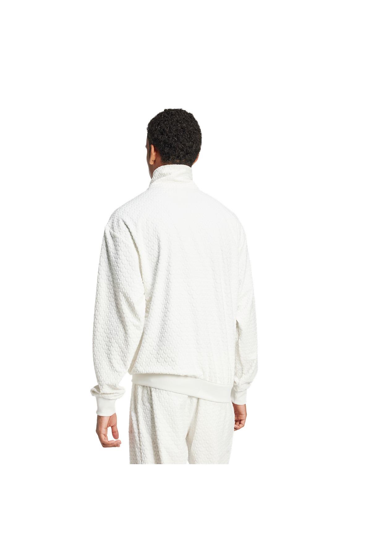 adidas Q12 MONOGRAM T Erkek  Beyaz  T-shirt JP4420
