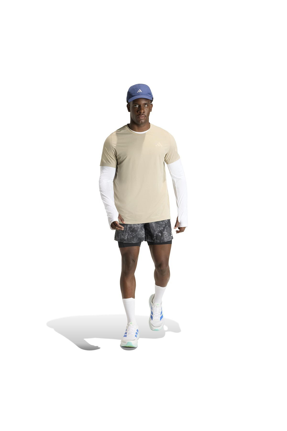adidas Run Ess LS M Beyaz Erkek   Sweatshirt KE8425