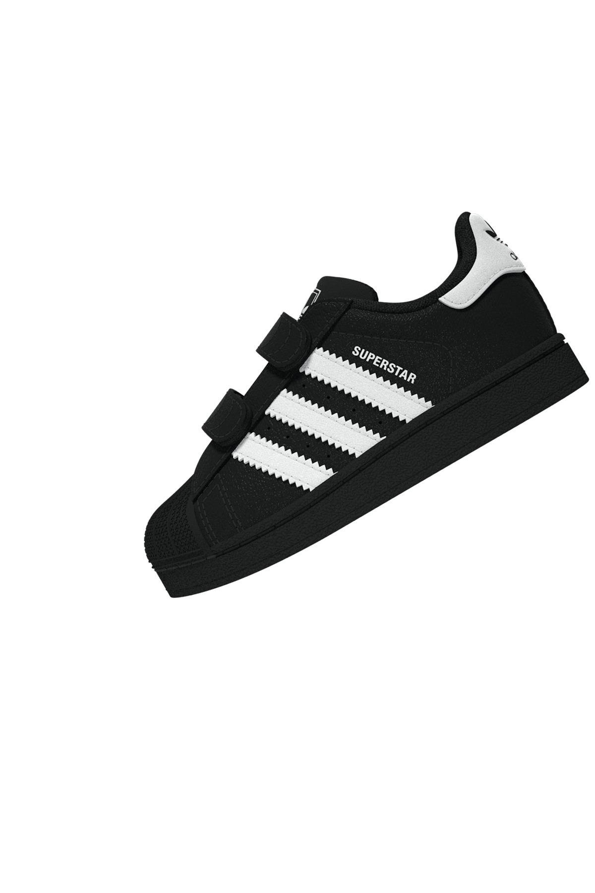adidas Siyah Bebek   Sneaker SUPERSTAR II CF I JI3991