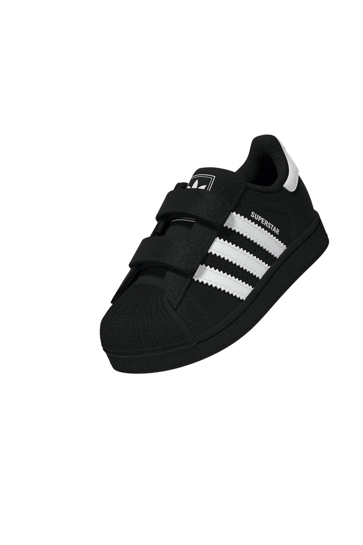 adidas Siyah Bebek   Sneaker SUPERSTAR II CF I JI3991