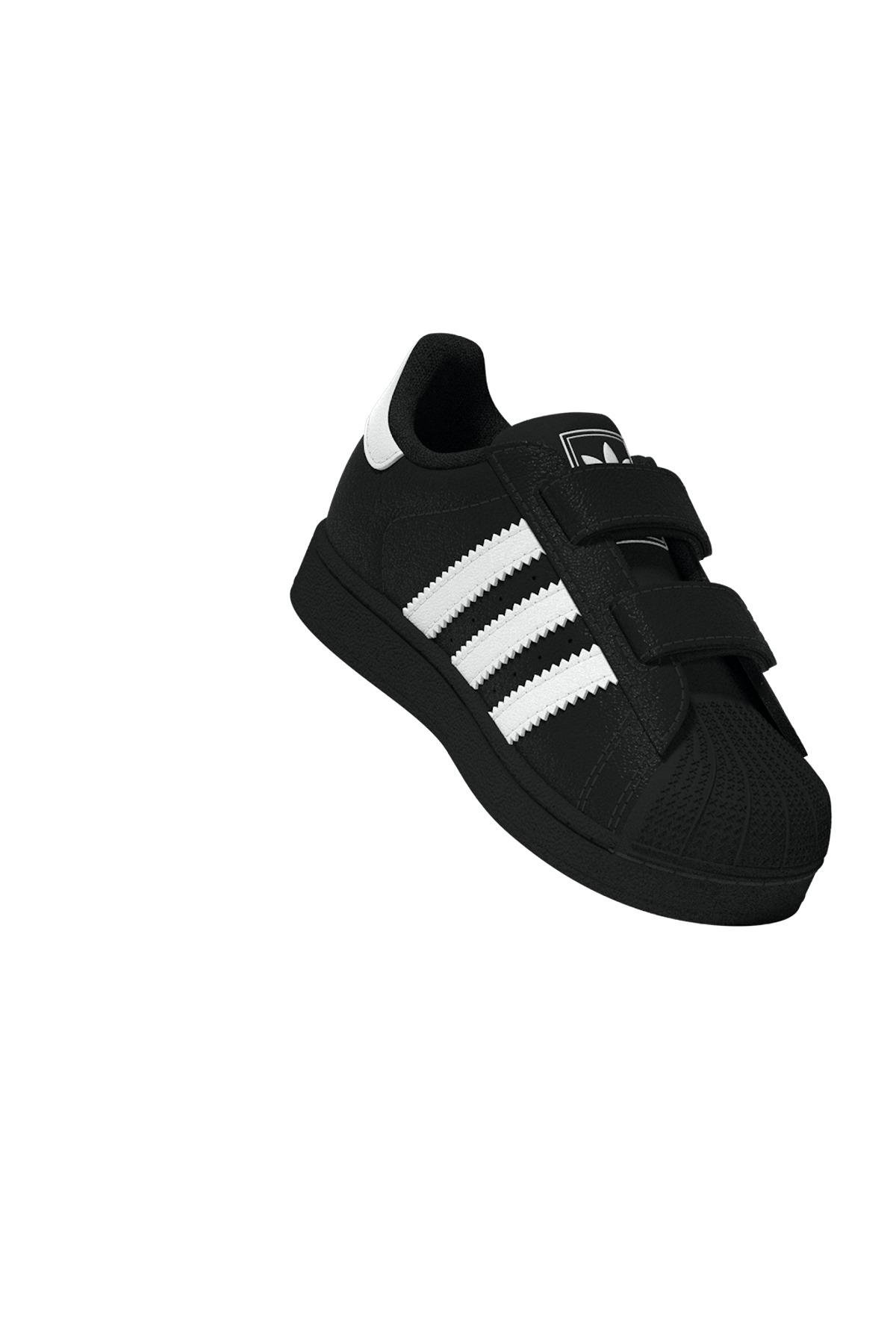 adidas Siyah Bebek   Sneaker SUPERSTAR II CF I JI3991