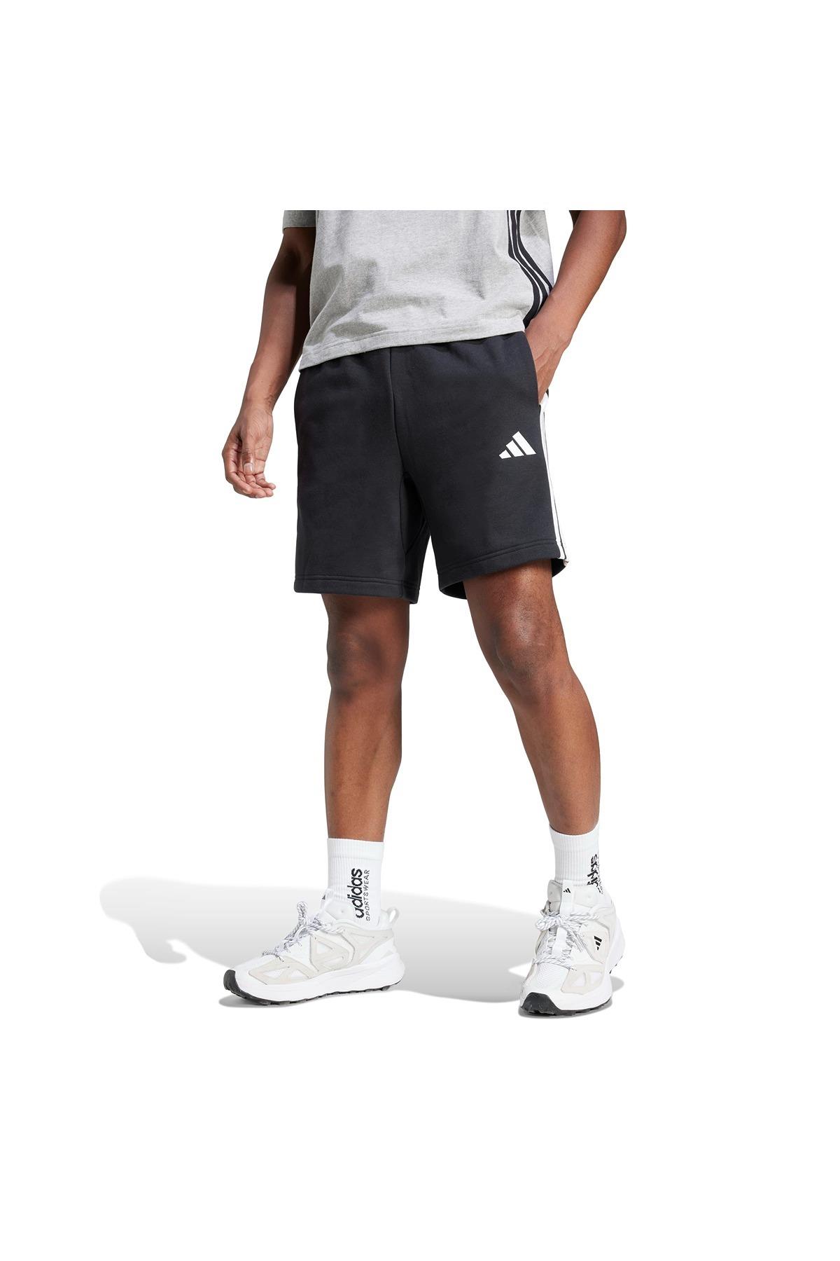 adidas Siyah Erkek   Şort M 3S FT SHO JE6414