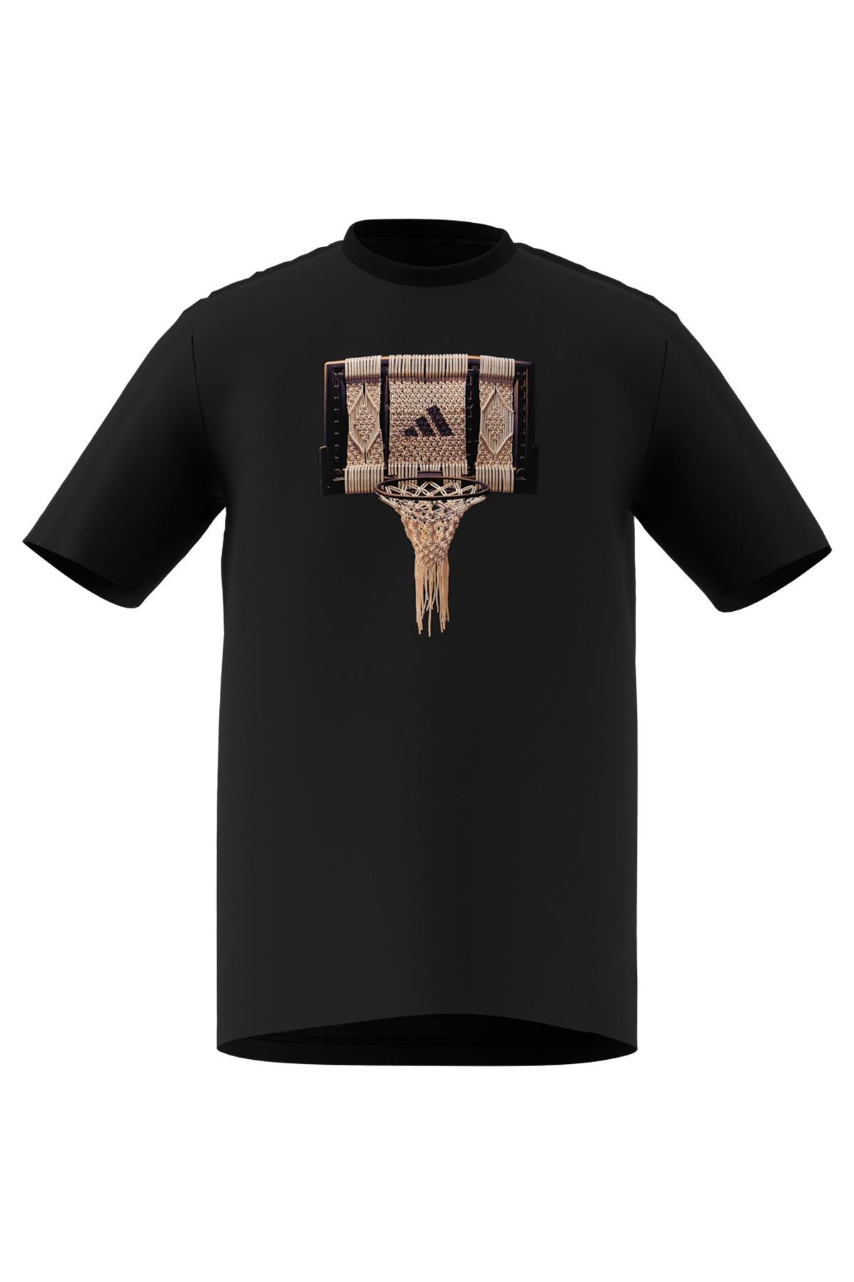 adidas Siyah Erkek   T-shirt SPOTLIGHT TEE 1 JV8432