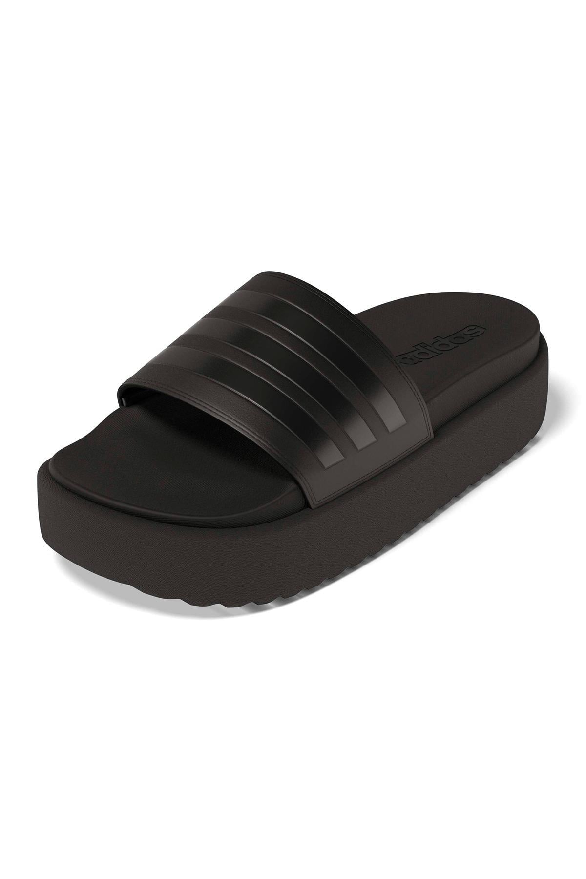 Adidas Siyah Kadın Terlik Hq6179-Adilette Platform