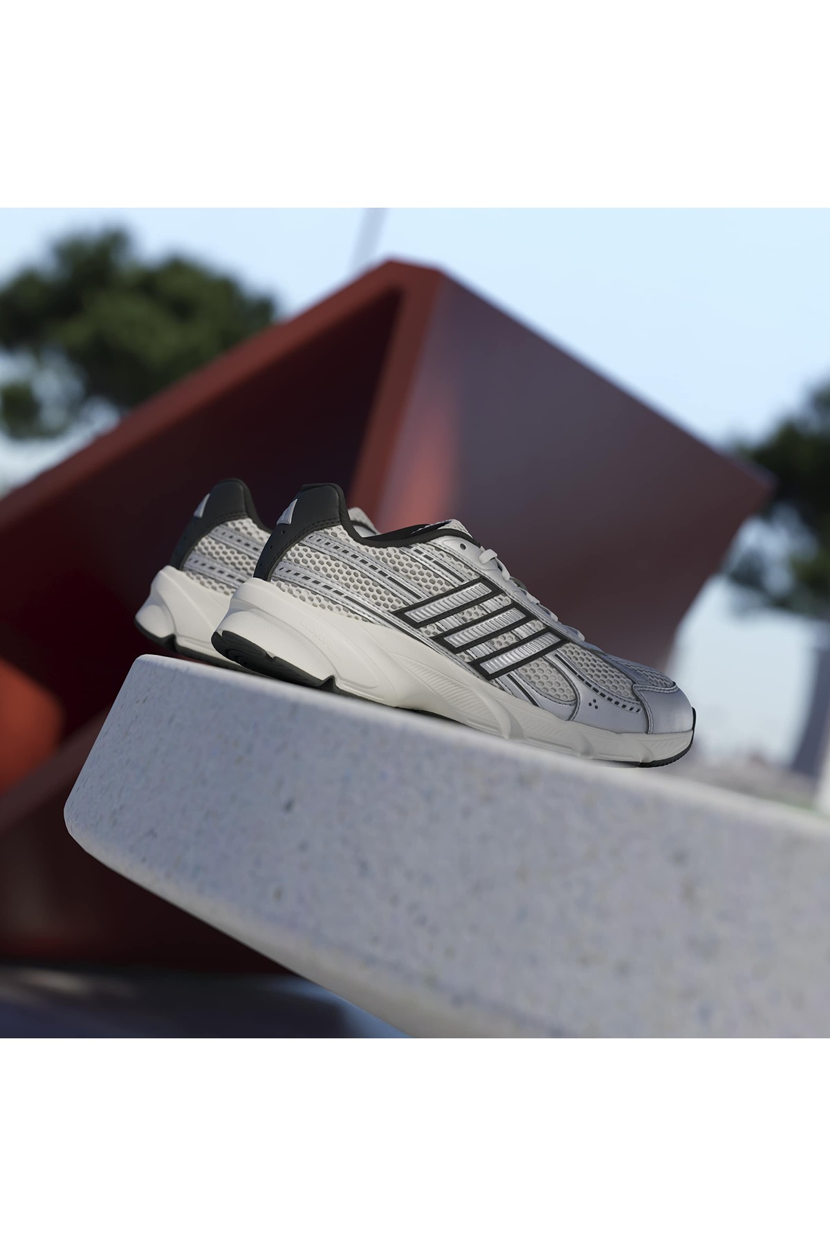 adidas TECHNOCHAOS 2000 Beyaz Kadın   Sneaker HQ7289