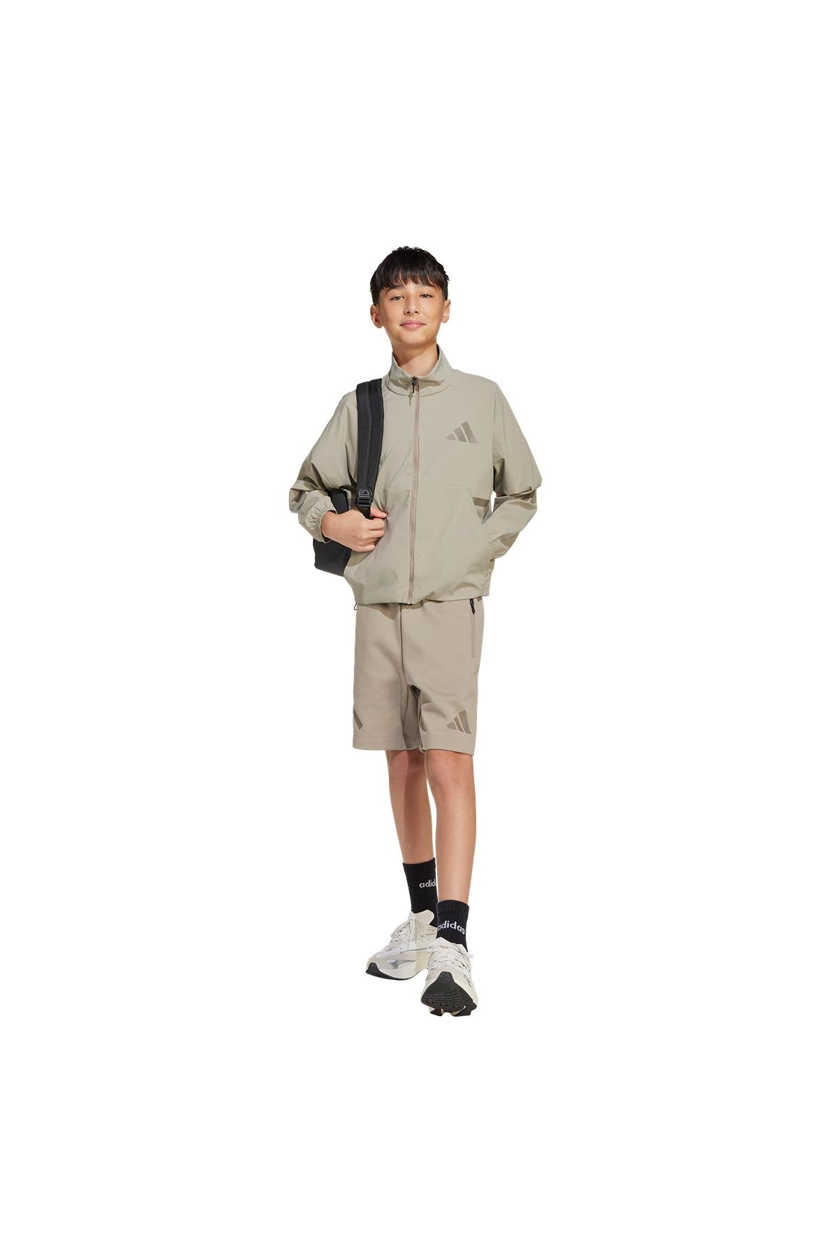 adidas Unisex  Bej  Şort J ZNE SHORTS JD0009