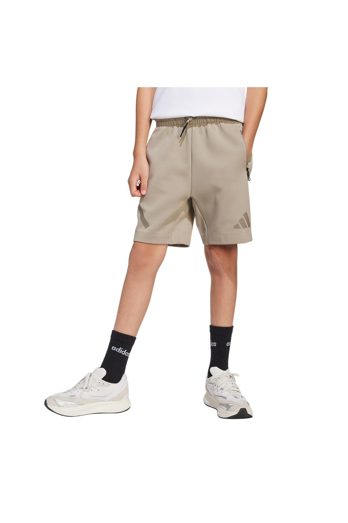 adidas Unisex  Bej  Şort J ZNE SHORTS JD0009