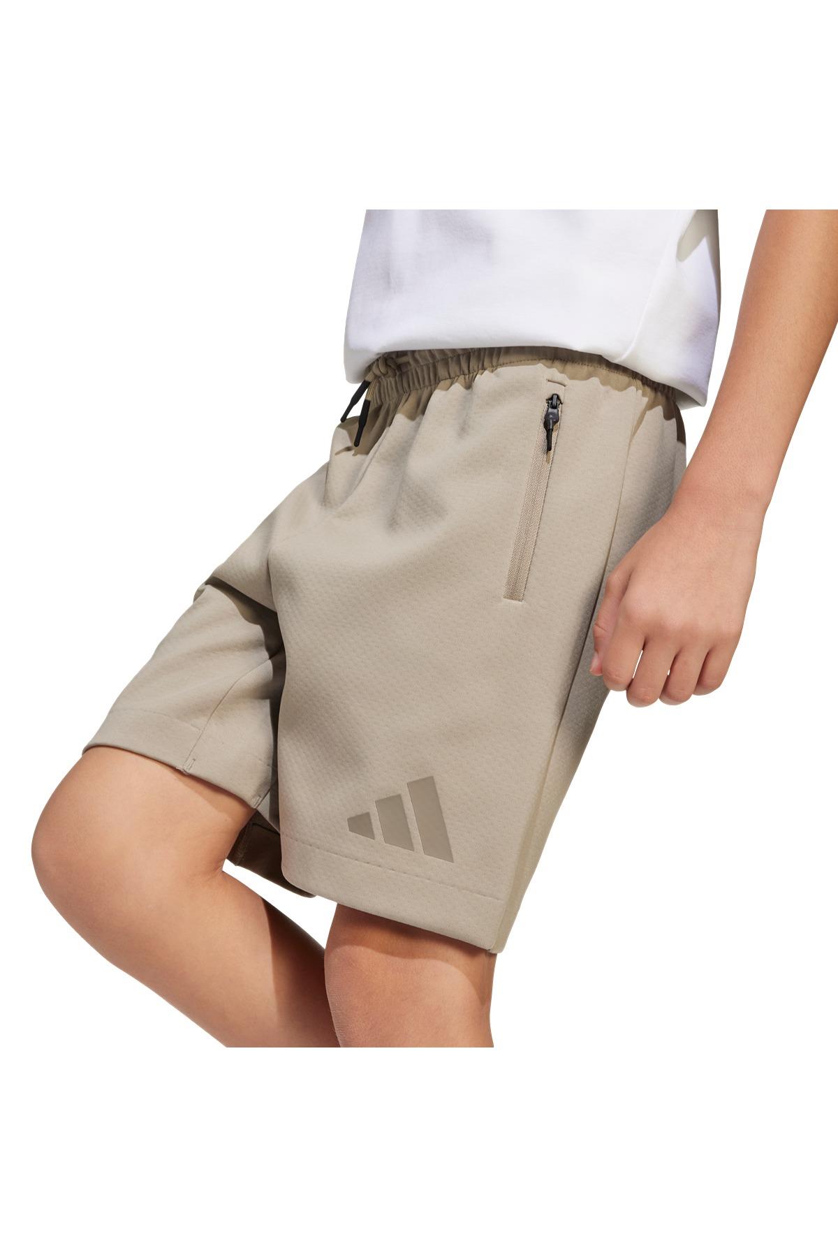 adidas Unisex  Bej  Şort J ZNE SHORTS JD0009