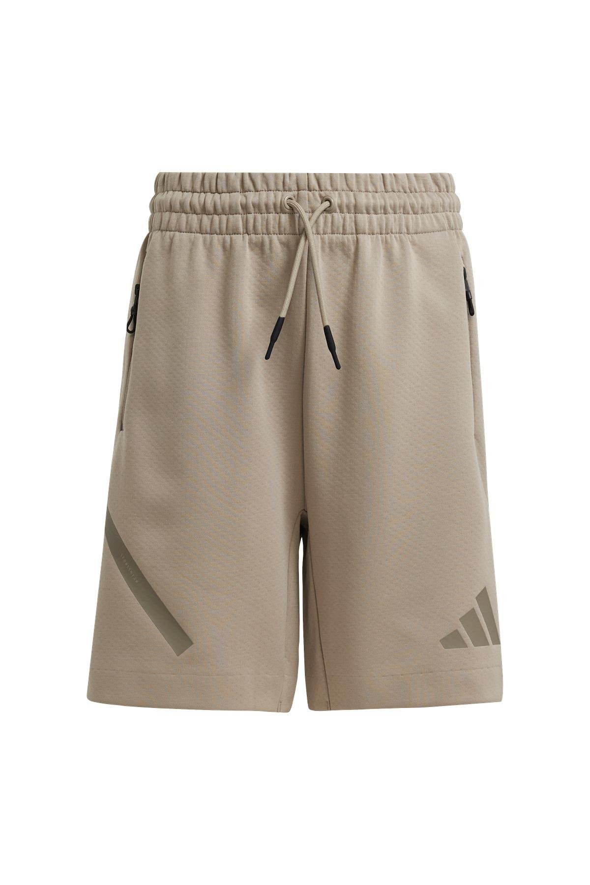 adidas Unisex  Bej  Şort J ZNE SHORTS JD0009