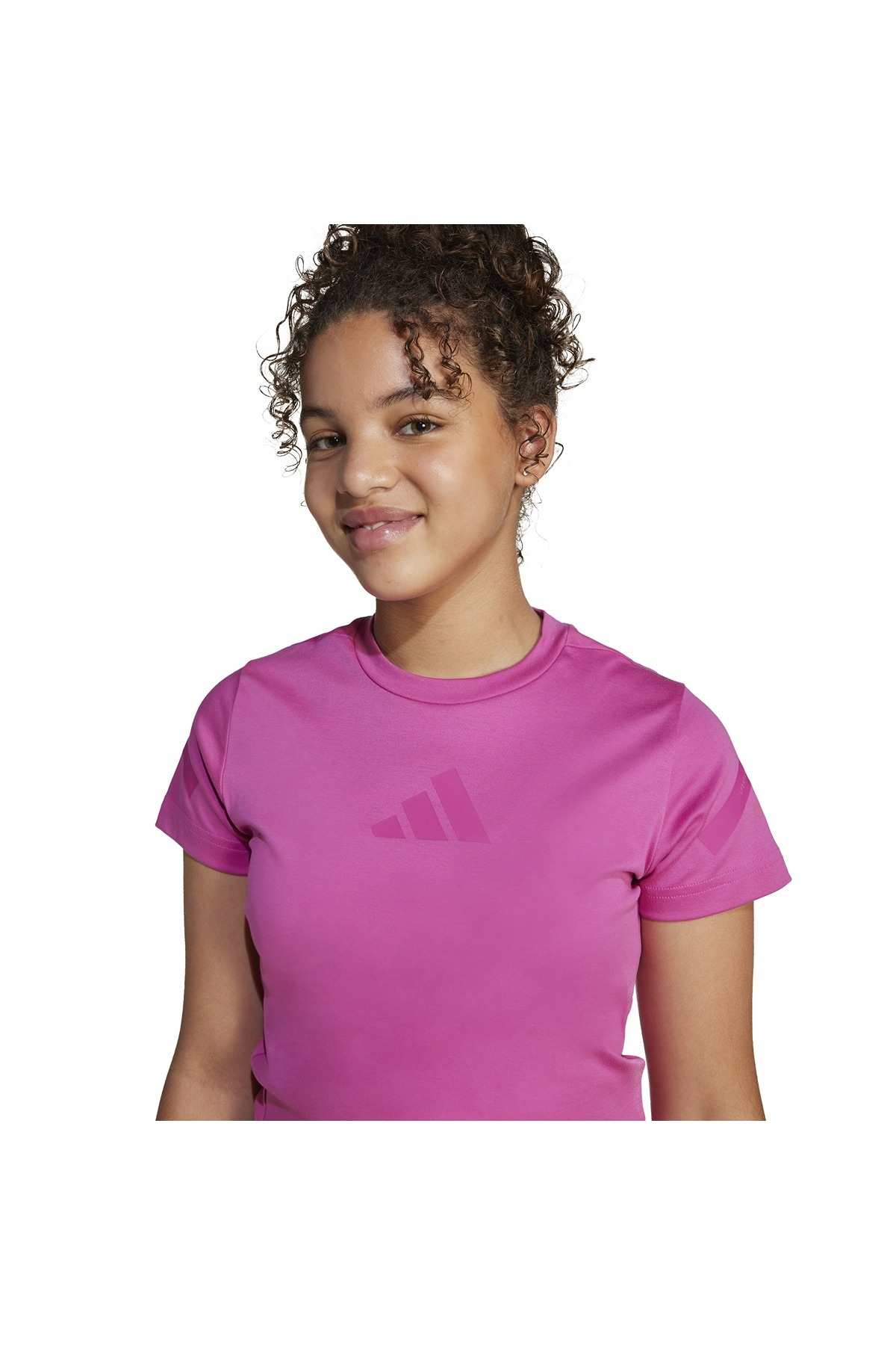 adidas Unisex Çocuk  Pembe  T-shirt JG Z.N.E BABY T JJ4852