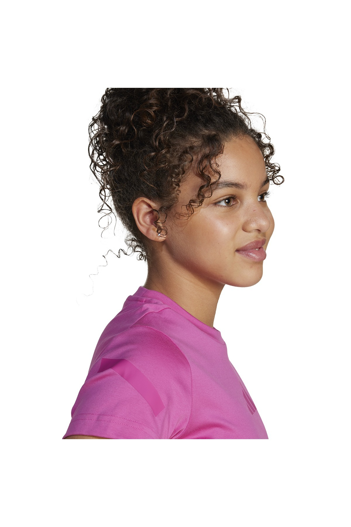 adidas Unisex Çocuk  Pembe  T-shirt JG Z.N.E BABY T JJ4852