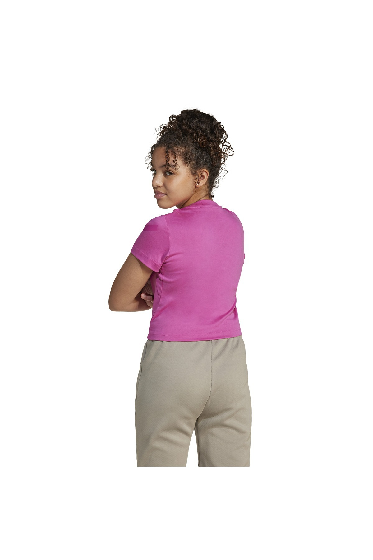 adidas Unisex Çocuk  Pembe  T-shirt JG Z.N.E BABY T JJ4852