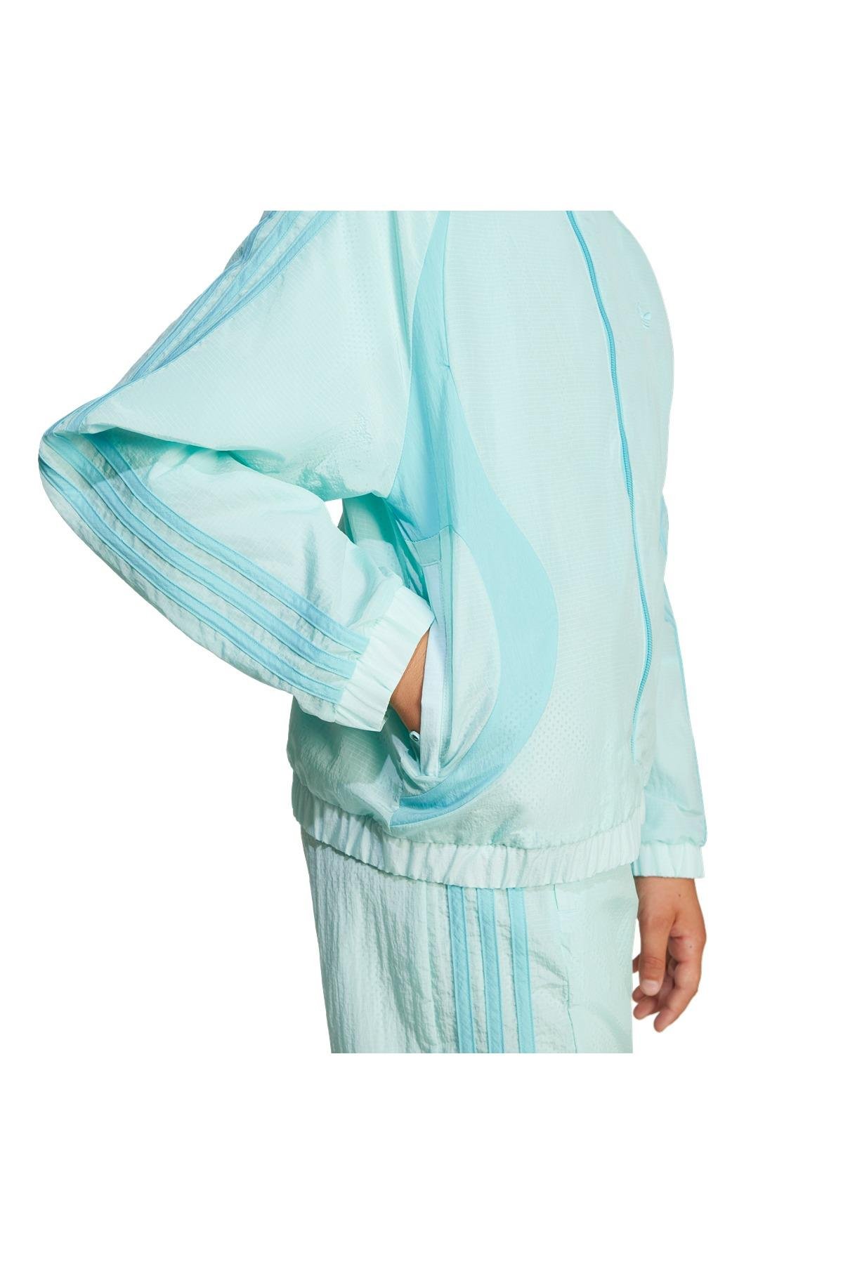 adidas Unisex  Turkuaz  Ceket WOVEN TRACKTOP JC7888