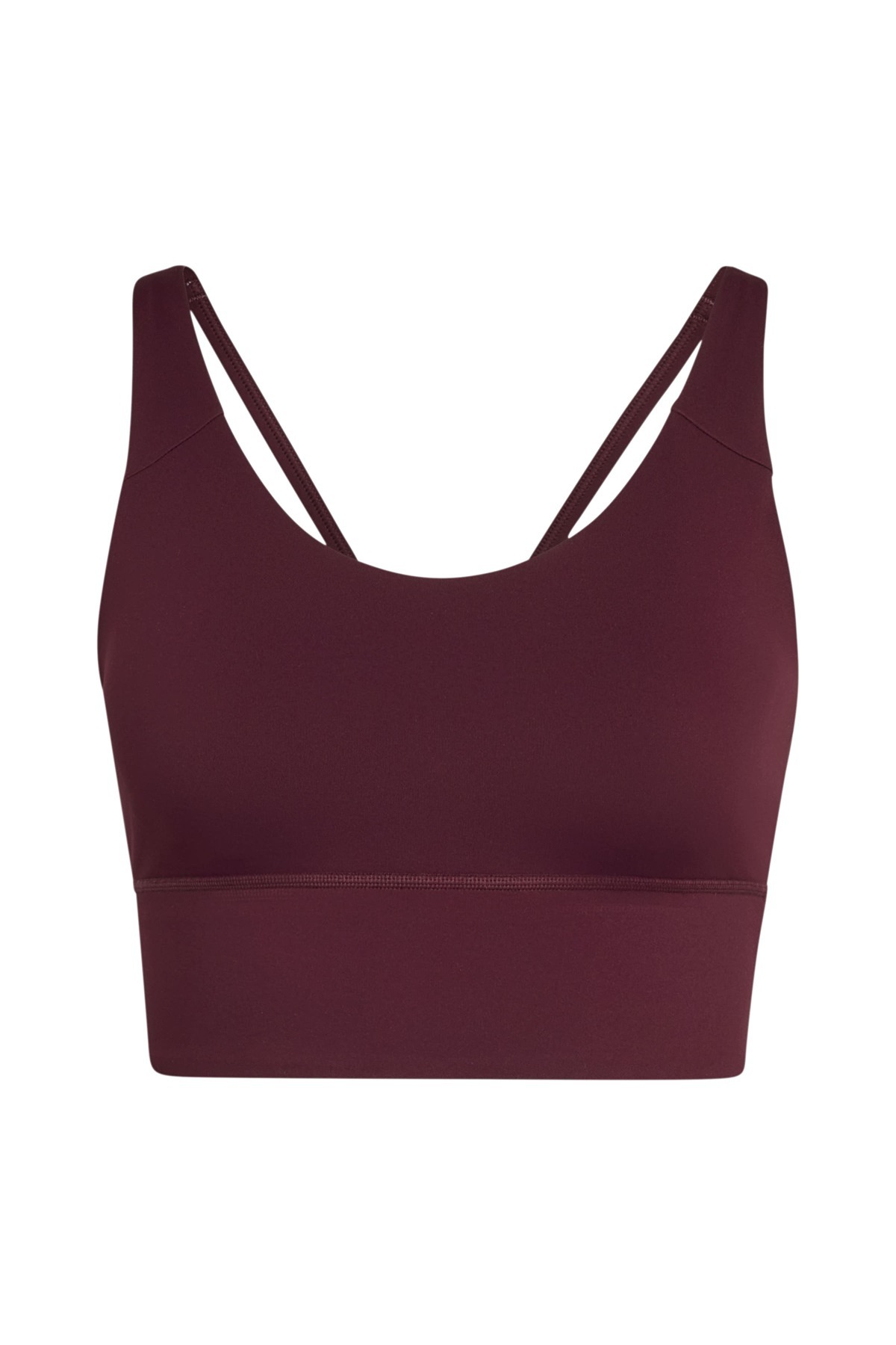 adidas W 3SS ESS MS Kadın  Bordo  Sporcu Sütyeni HZ0874