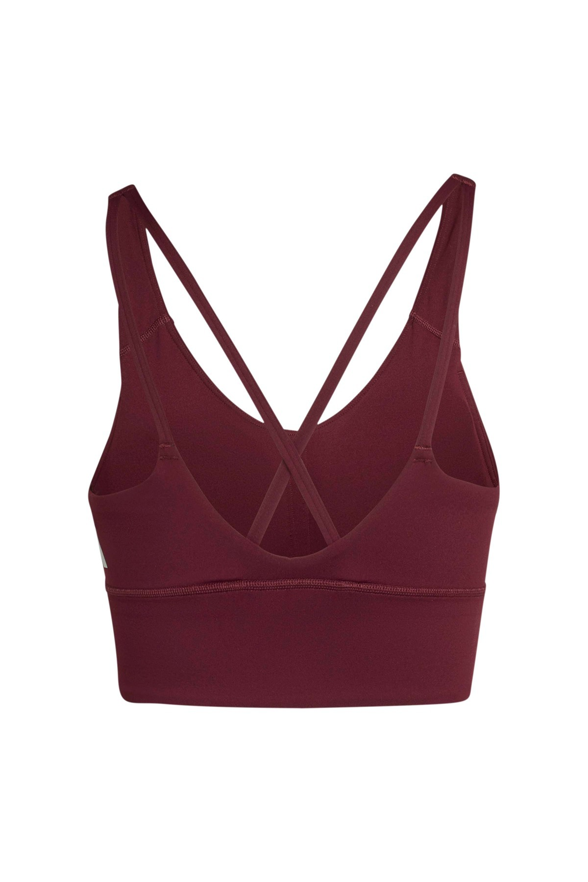 adidas W 3SS ESS MS Kadın  Bordo  Sporcu Sütyeni HZ0874