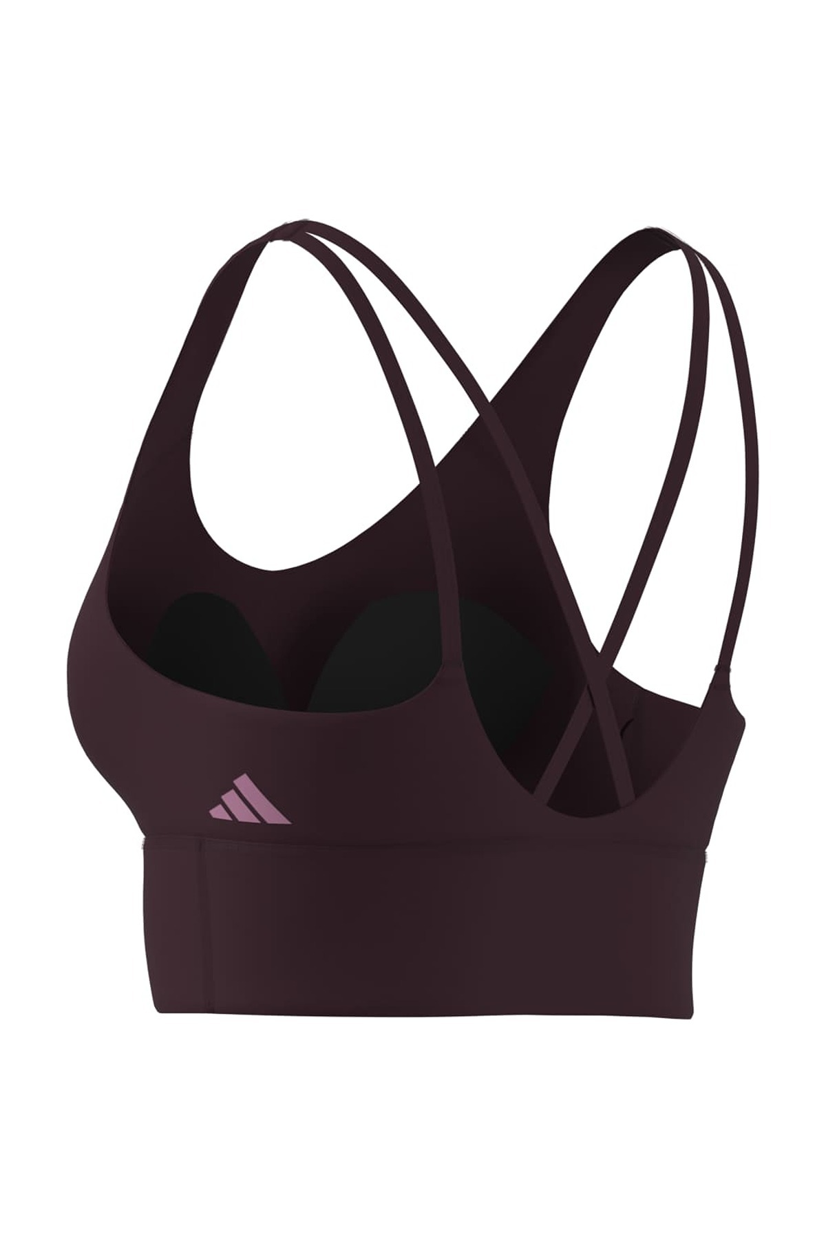 adidas W 3SS ESS MS Kadın  Bordo  Sporcu Sütyeni HZ0874