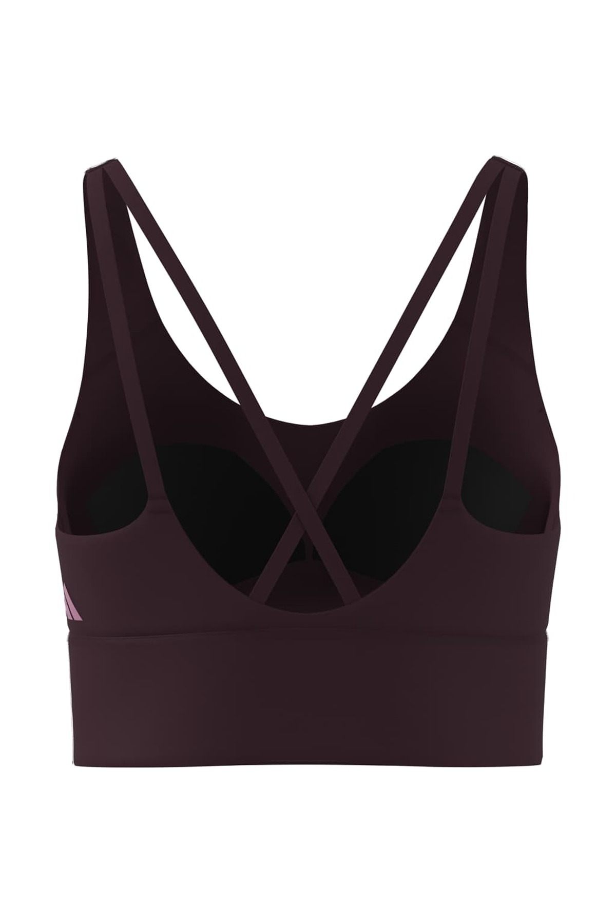 adidas W 3SS ESS MS Kadın  Bordo  Sporcu Sütyeni HZ0874