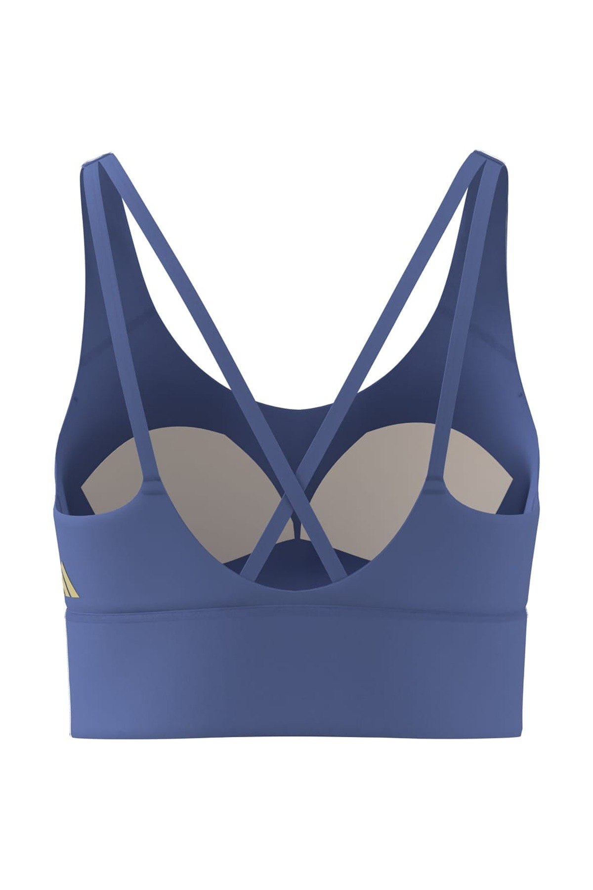adidas W 3SS ESS MS Kadın  Mavi  Sporcu Sütyeni HZ0873