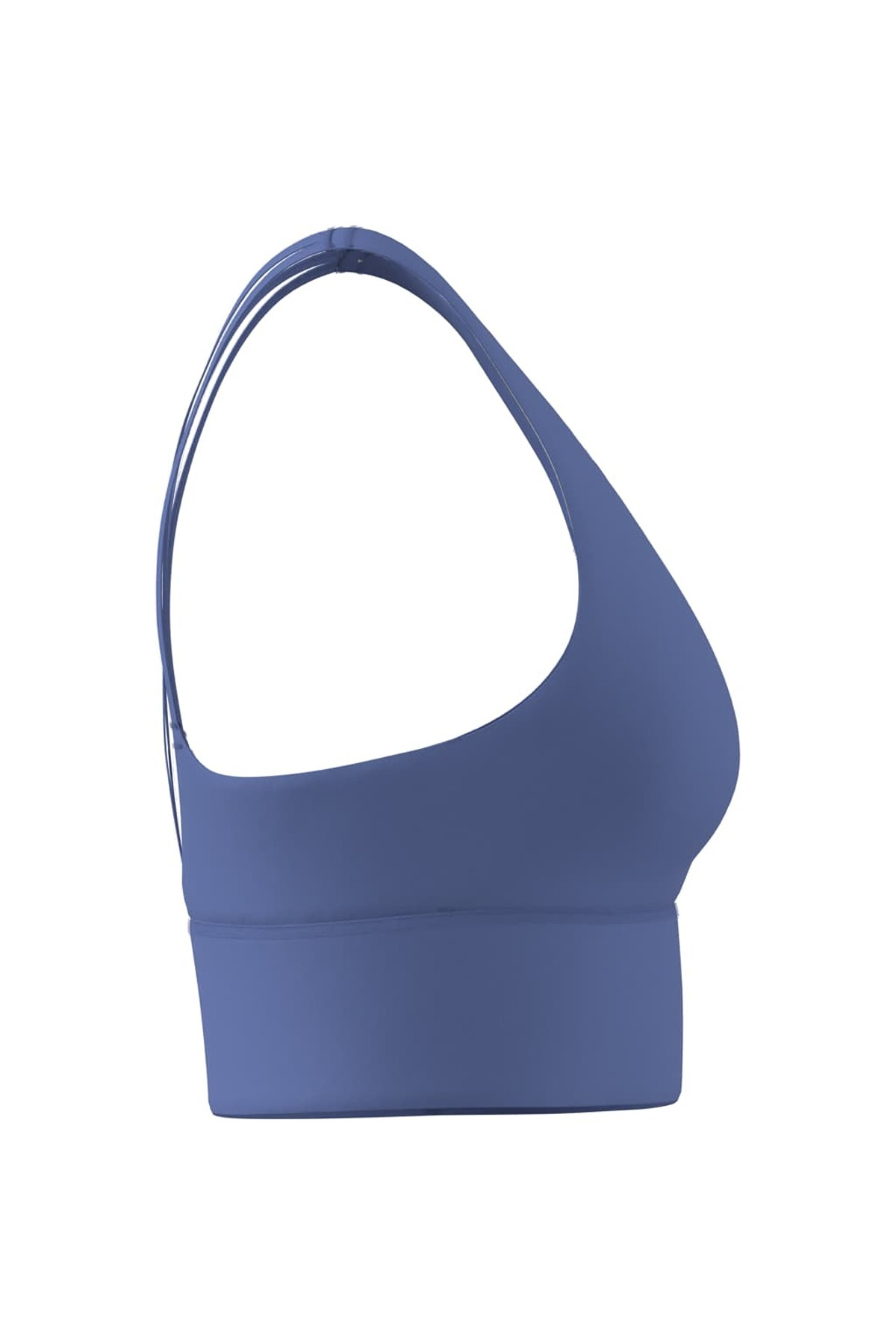 adidas W 3SS ESS MS Kadın  Mavi  Sporcu Sütyeni HZ0873