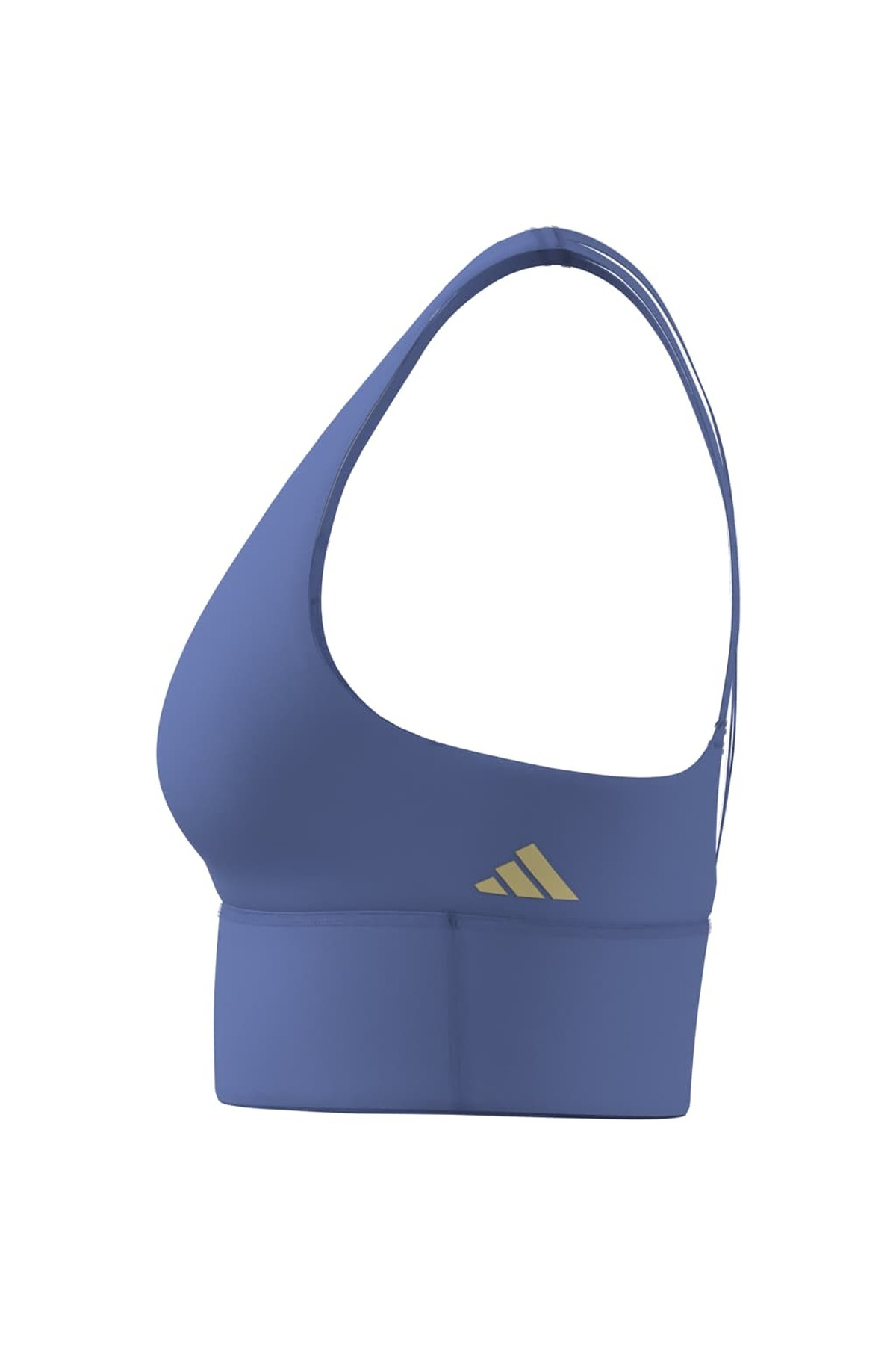 adidas W 3SS ESS MS Kadın  Mavi  Sporcu Sütyeni HZ0873