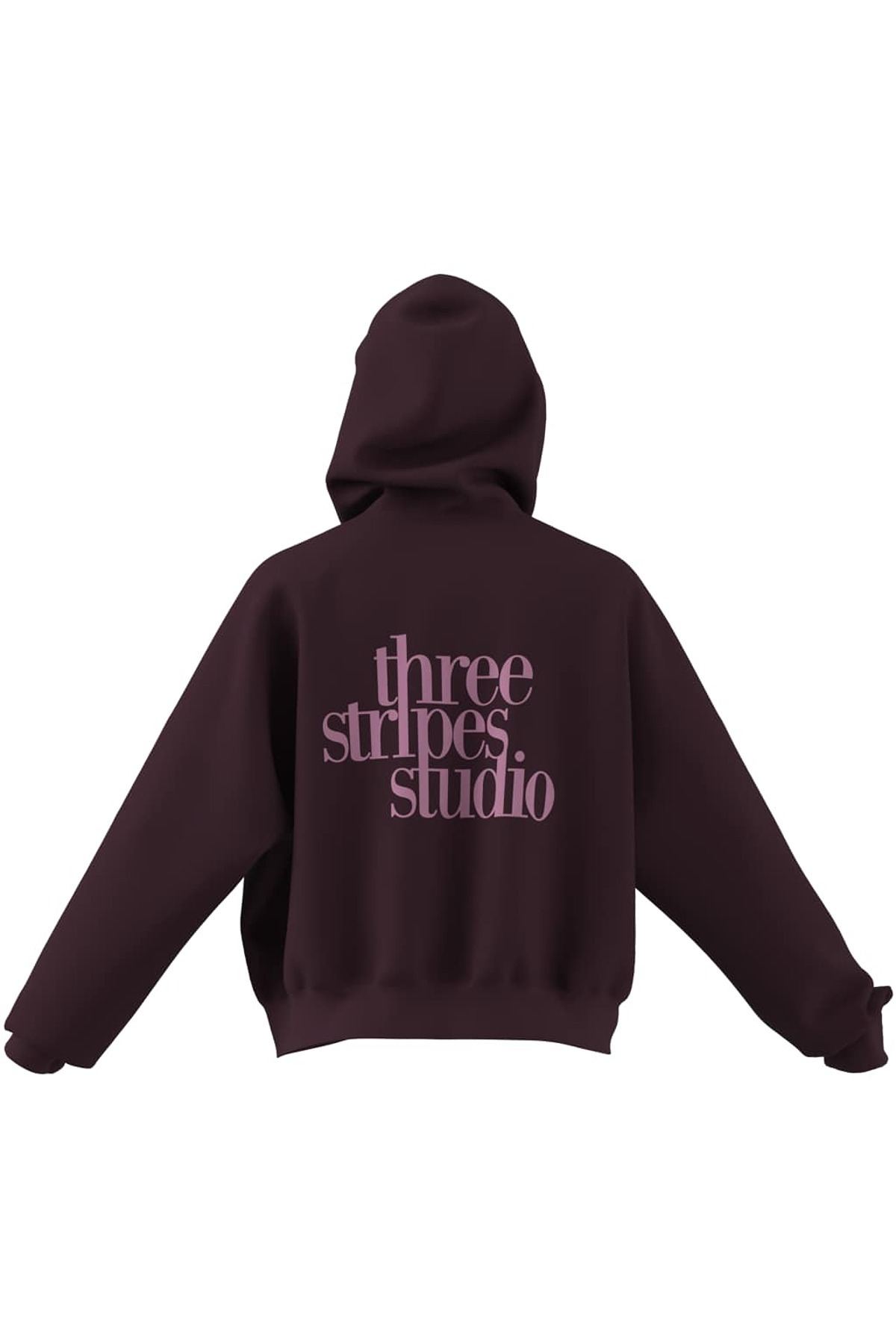 adidas W 3SS FL HD2 Kadın  Bordo  Sweatshirt HZ0855