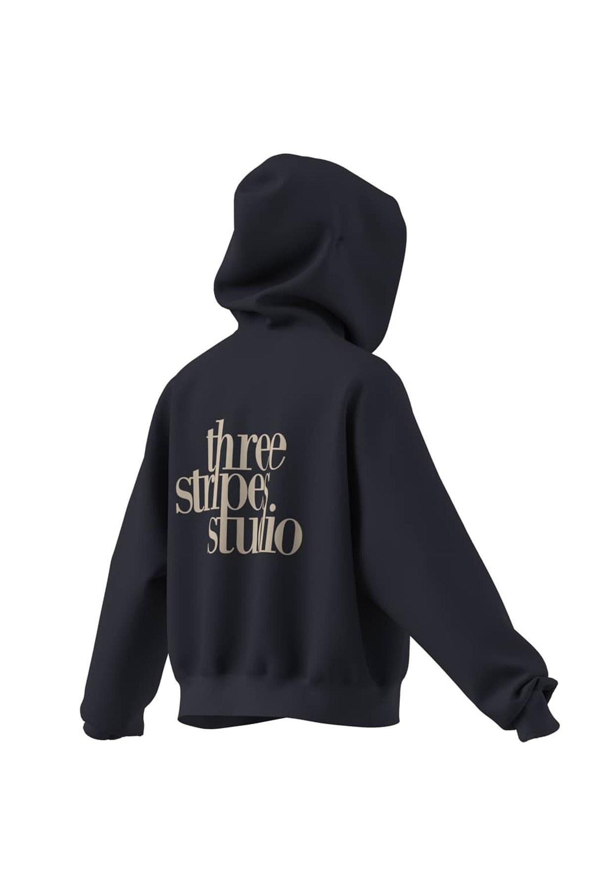 adidas W 3SS FL HD2 Kadın  Mavi  Sweatshirt HZ0856