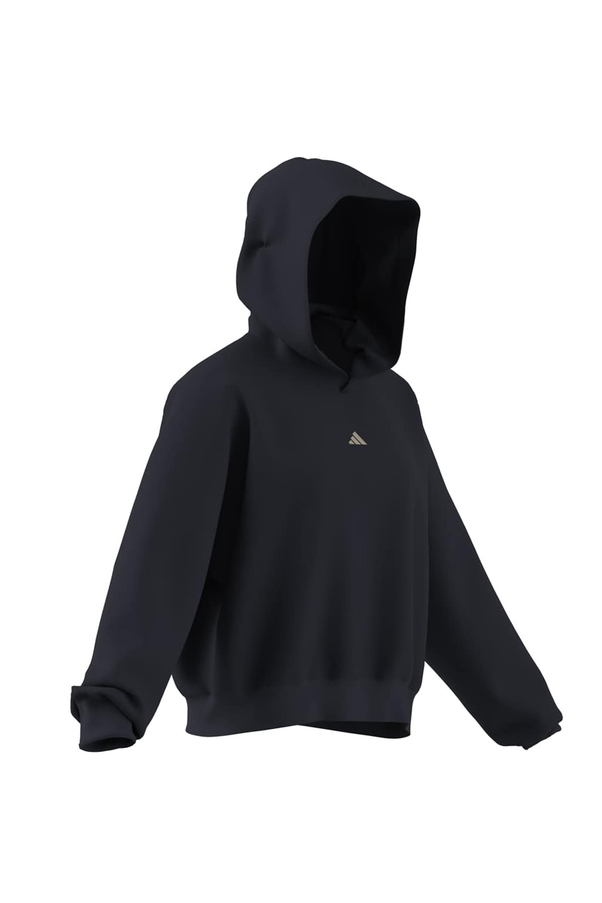 adidas W 3SS FL HD2 Kadın  Mavi  Sweatshirt HZ0856