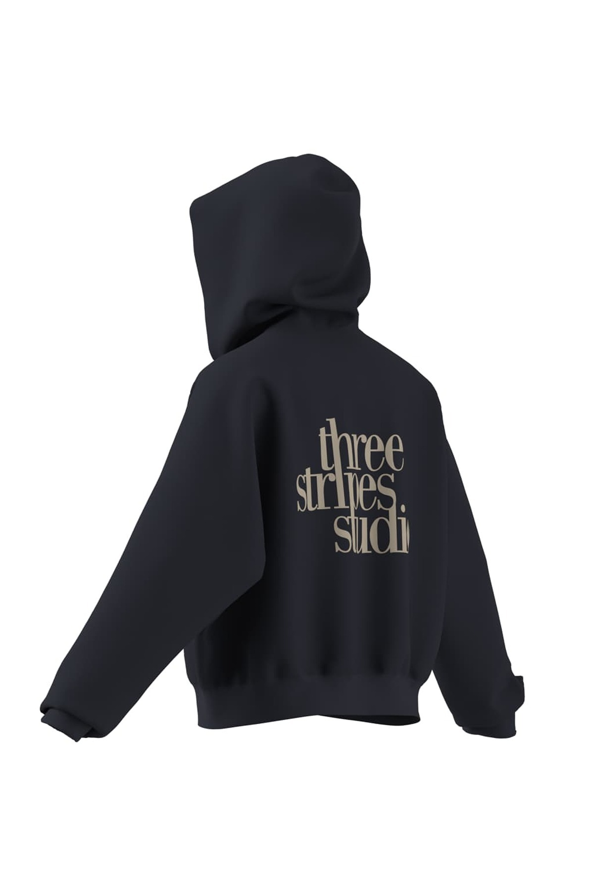 adidas W 3SS FL HD2 Kadın  Mavi  Sweatshirt HZ0856