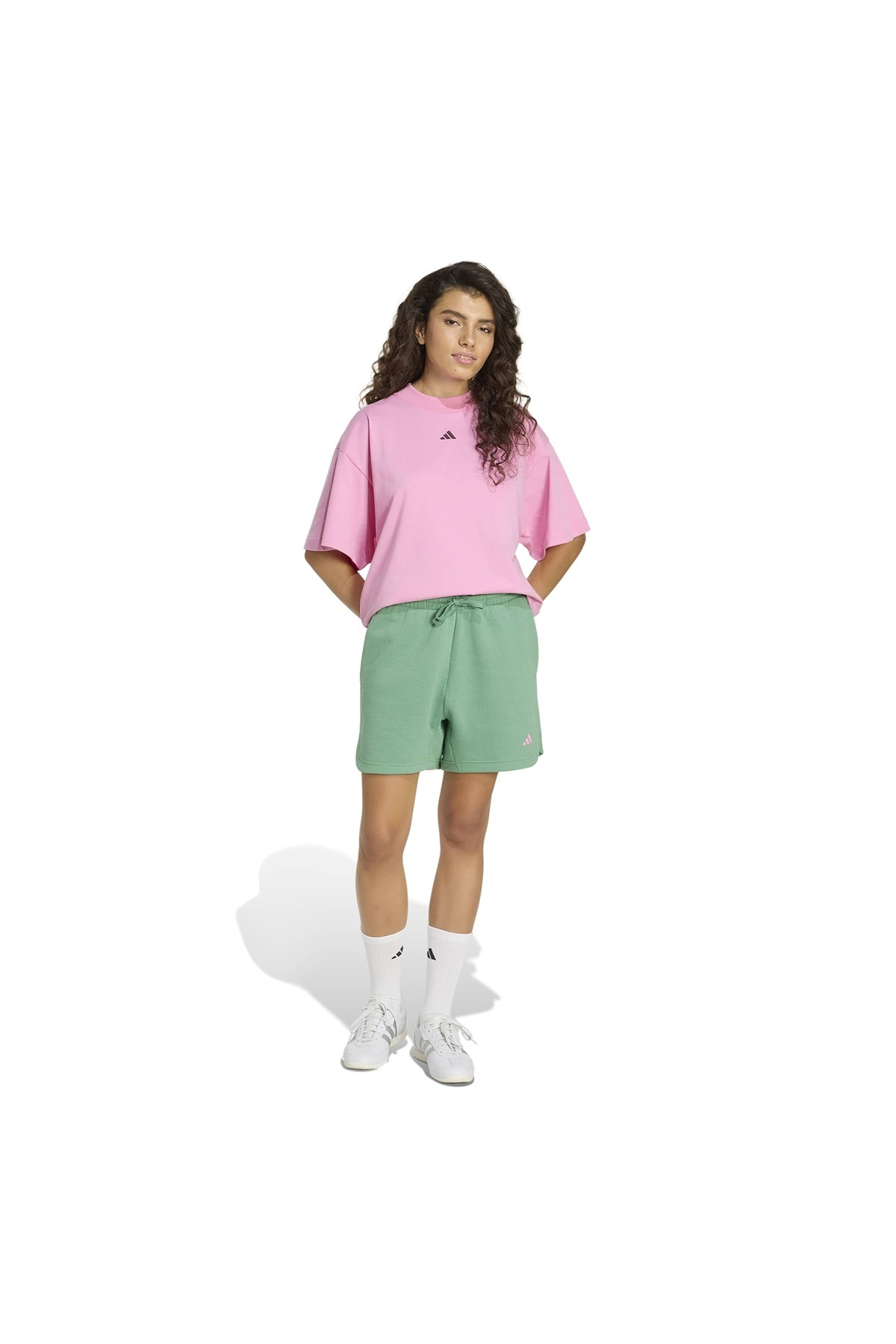 adidas W 3SS FL SHORT Kadın  Yeşil  Şort HZ0865