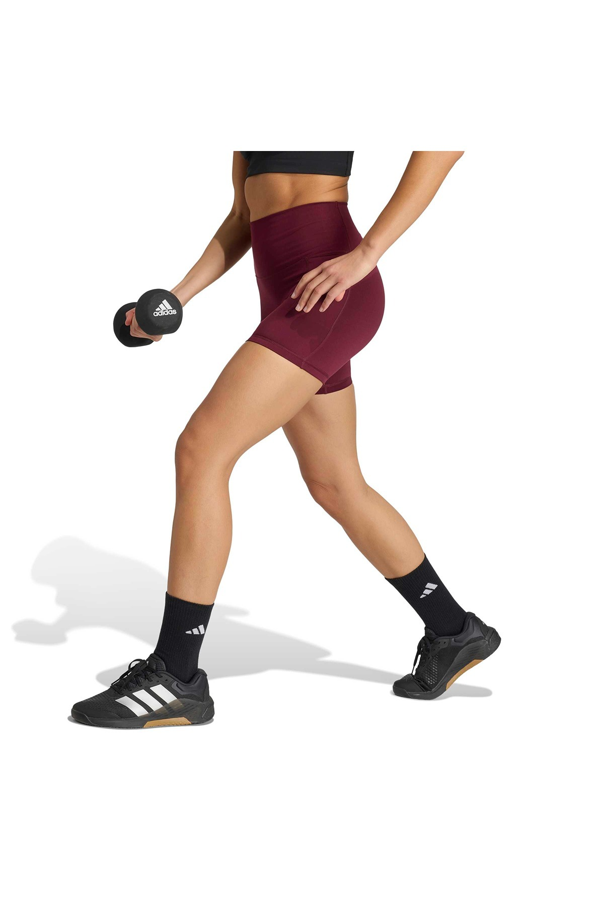 adidas W 3SS SCULPT S Kadın  Bordo  Tayt HZ0870