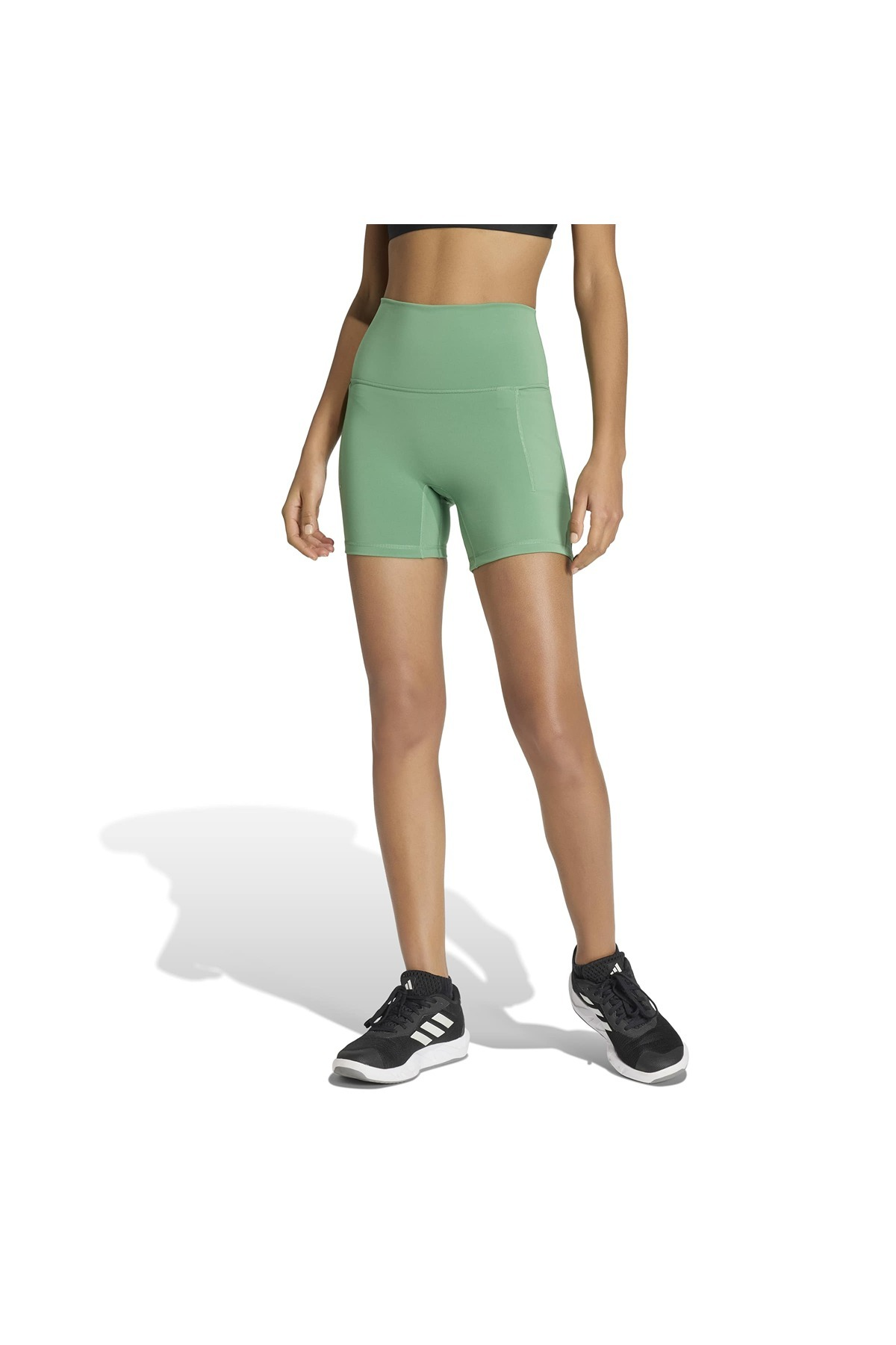 adidas W 3SS SCULPT S Kadın  Yeşil  Tayt KV4682