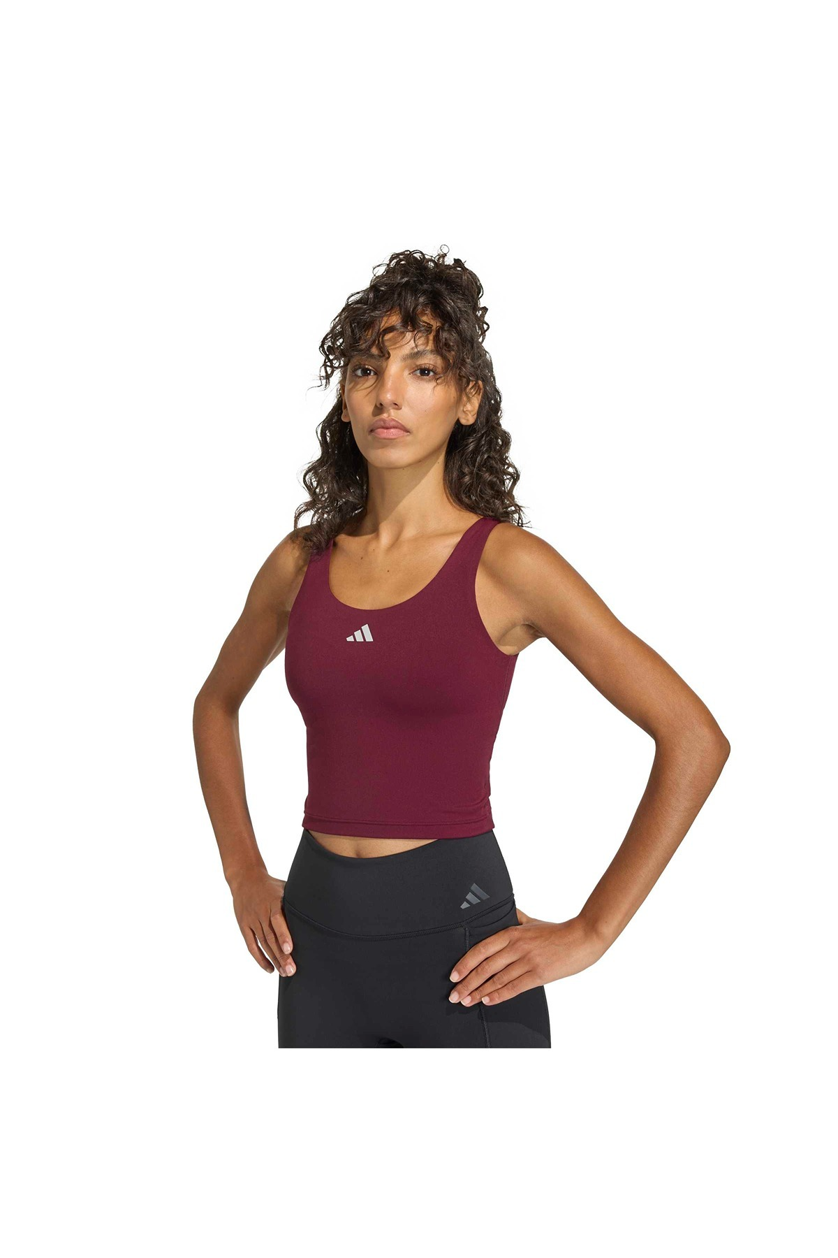 adidas W 3SS  TANK Kadın  Bordo  Atlet HZ0875