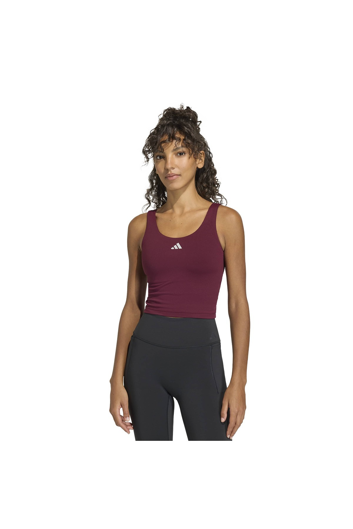 adidas W 3SS  TANK Kadın  Bordo  Atlet HZ0875