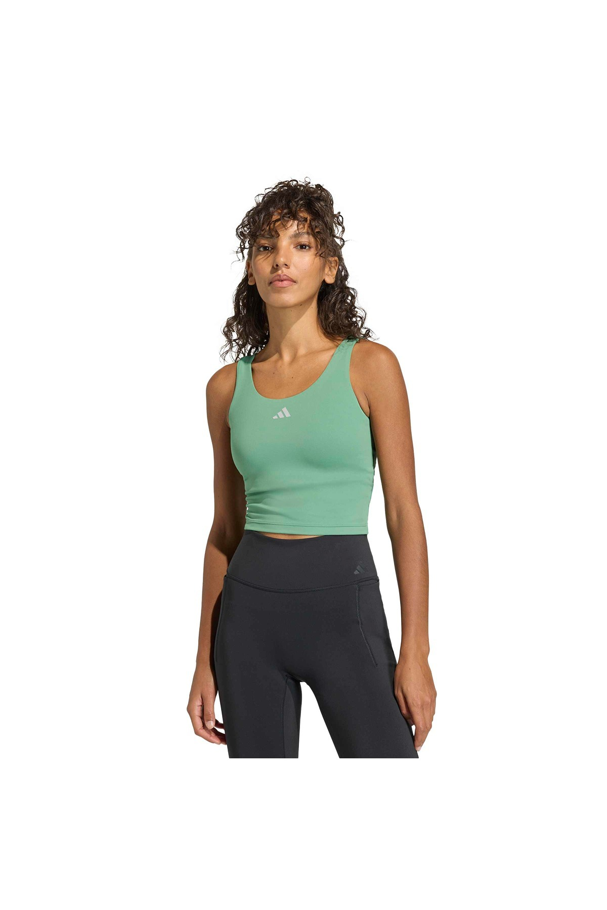 adidas W 3SS  TANK Kadın  Yeşil  Atlet HZ0876