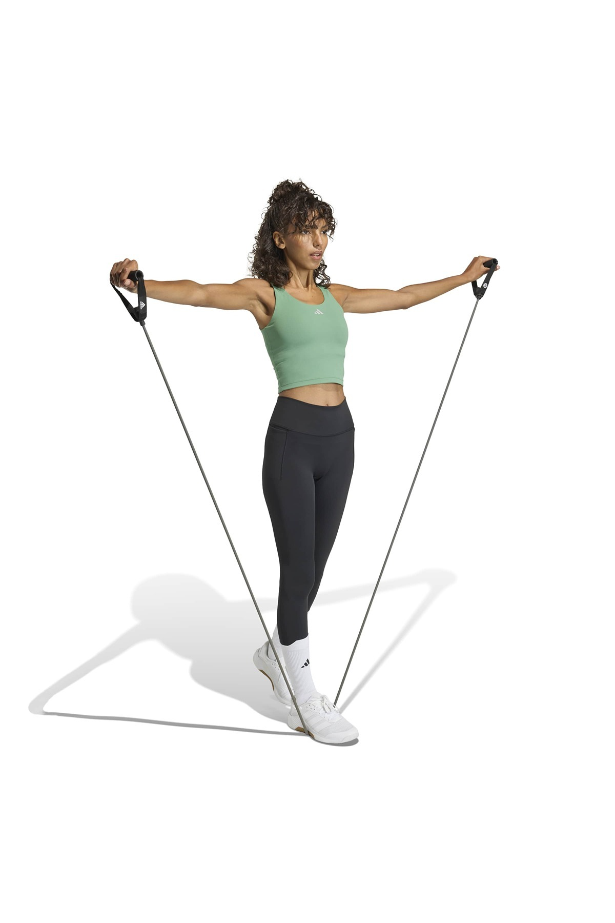 adidas W 3SS  TANK Kadın  Yeşil  Atlet HZ0876