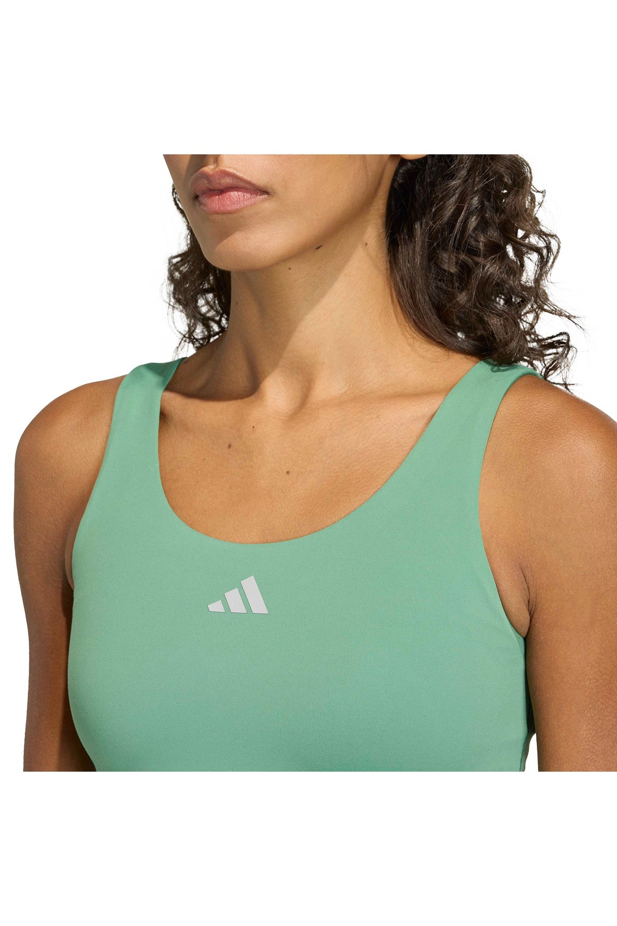 adidas W 3SS  TANK Kadın  Yeşil  Atlet HZ0876
