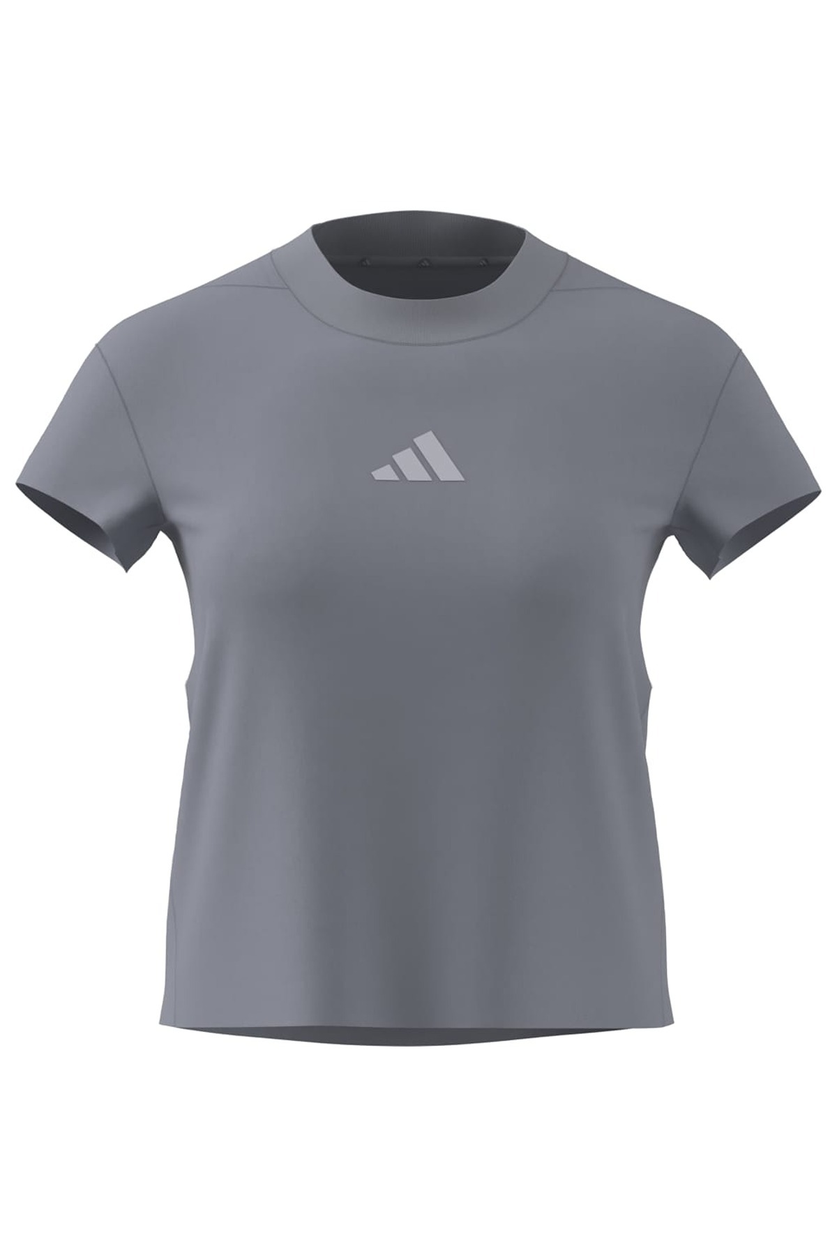 adidas W Z.N.E. BB TEE Kadın  Gri  T-shirt KC7741