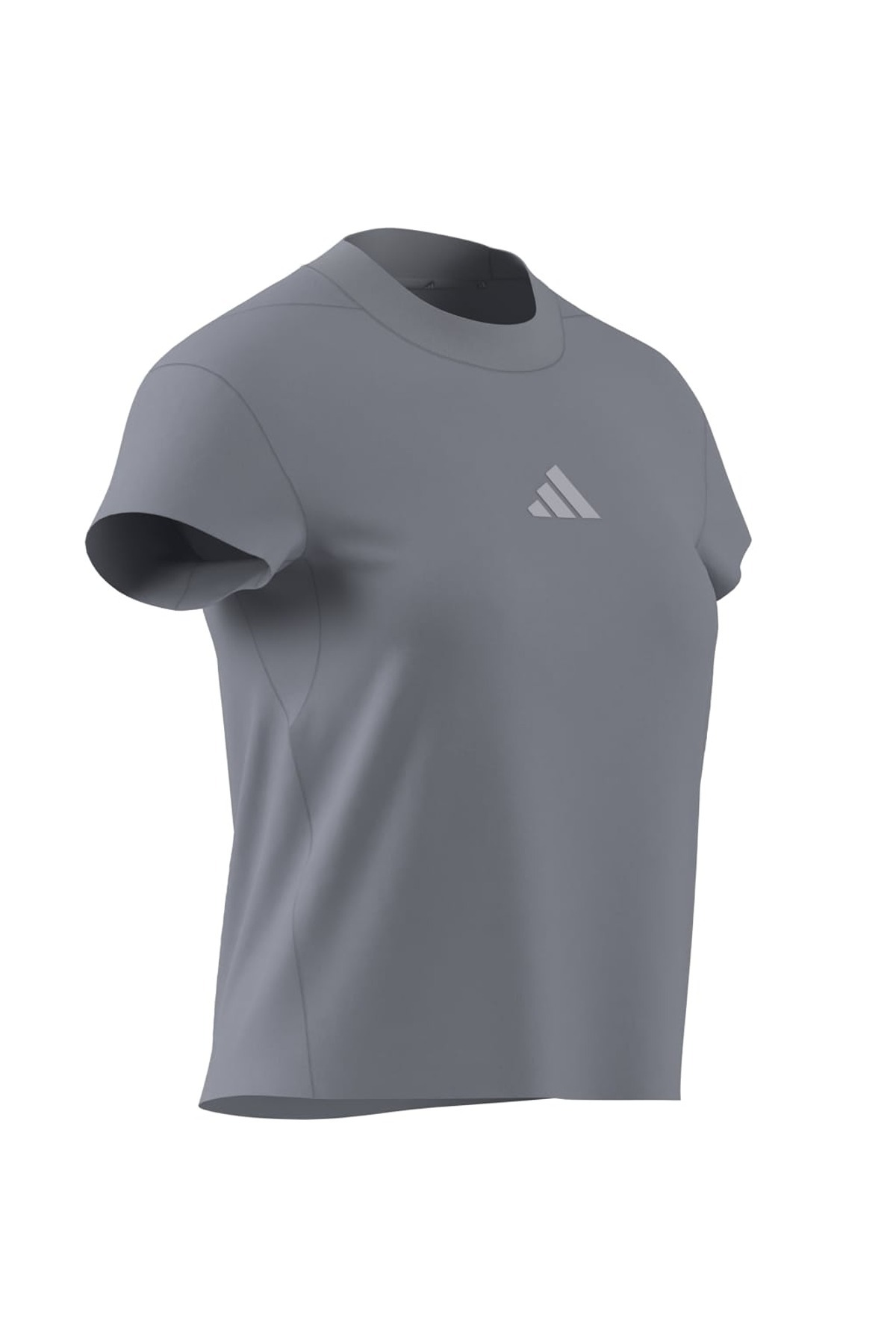 adidas W Z.N.E. BB TEE Kadın  Gri  T-shirt KC7741
