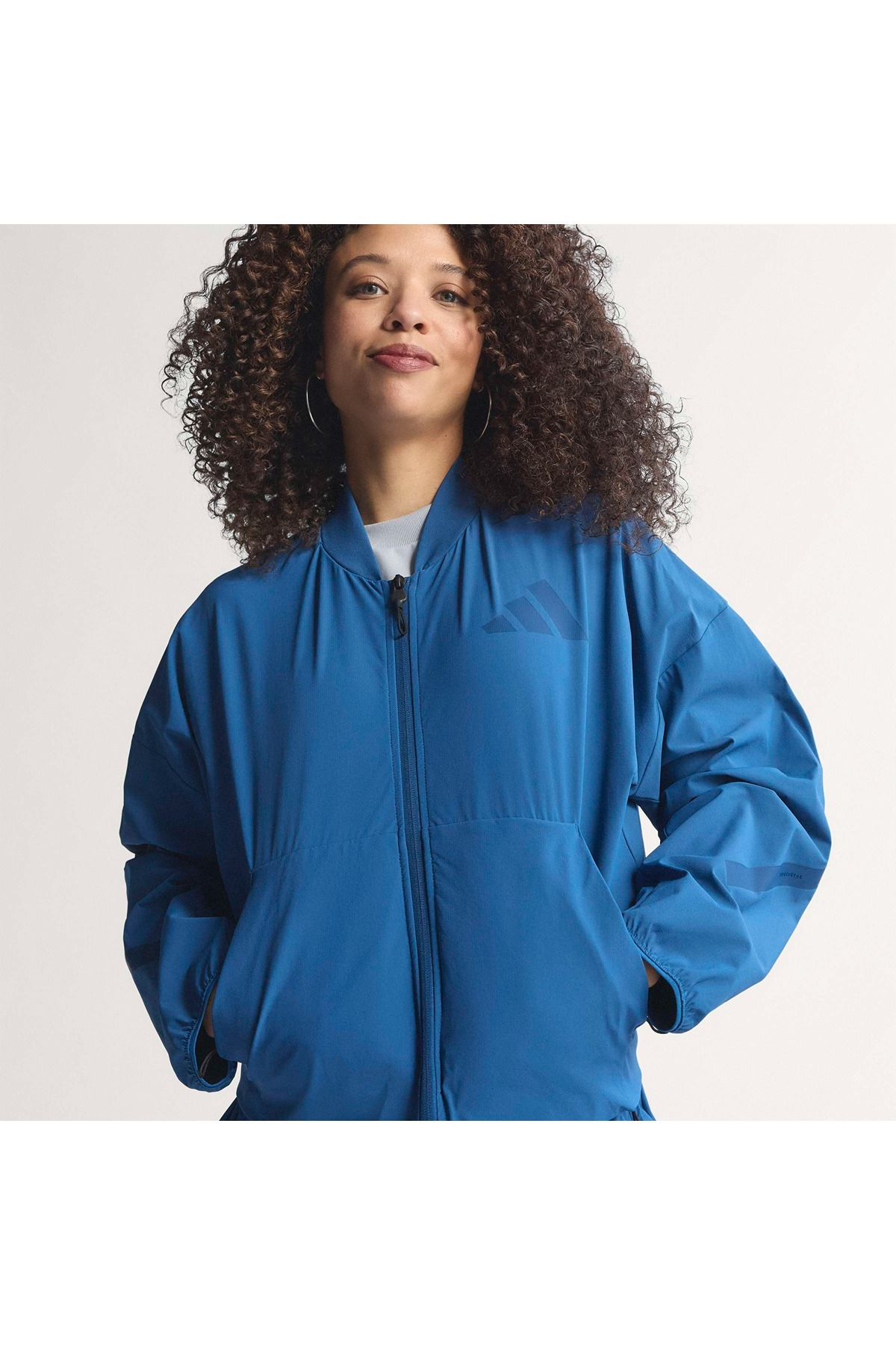 adidas W Z.N.E. WV BOM Kadın  Mavi  Ceket KF1822