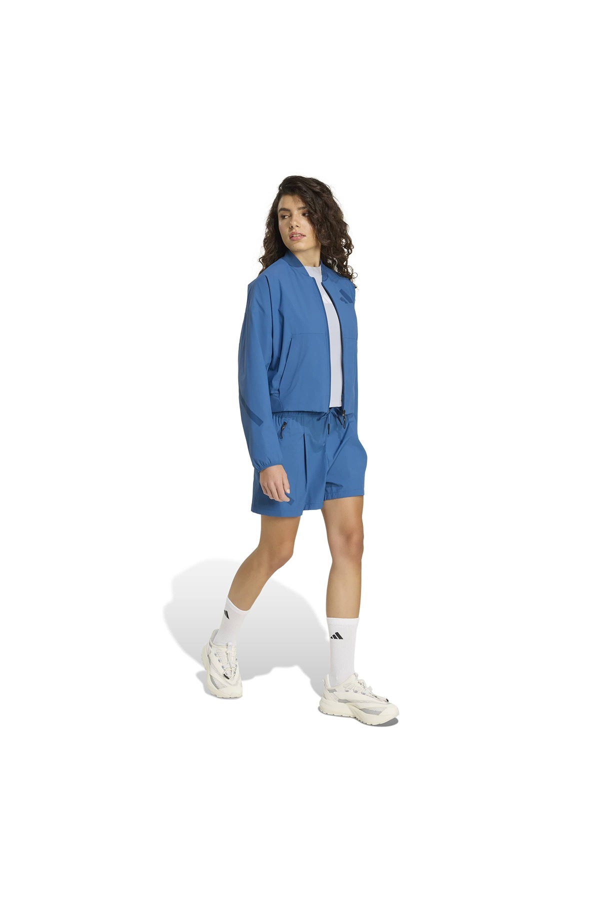 adidas W Z.N.E. WV BOM Kadın  Mavi  Ceket KF1822
