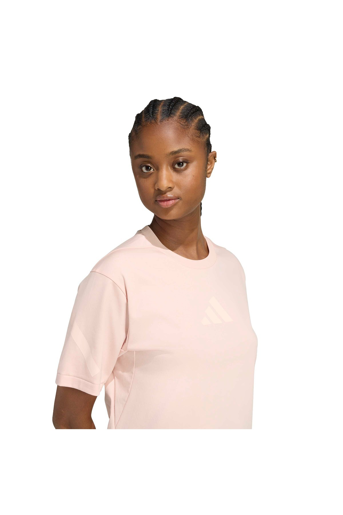 adidas W Z.N.E. TEE Pembe Kadın   T-shirt KC7721