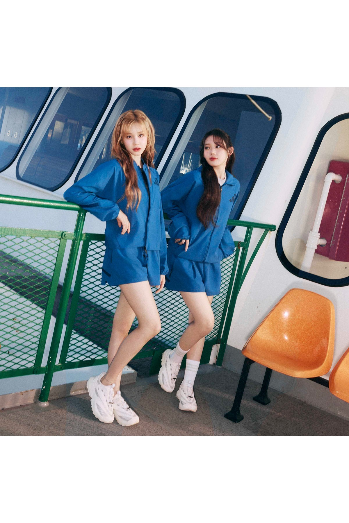 adidas W Z.N.E. WV BOM Kadın  Mavi  Ceket KF1822