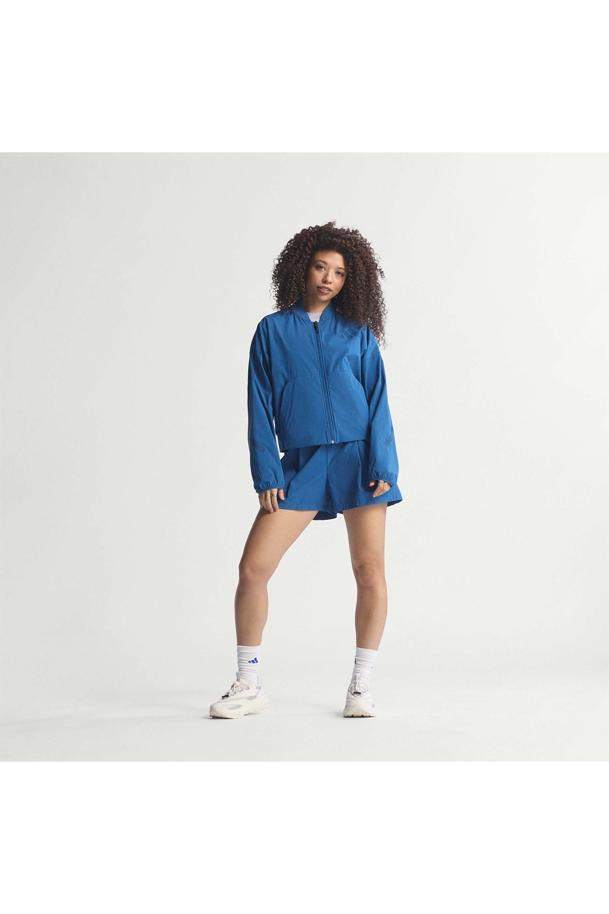 adidas W Z.N.E. WV BOM Kadın  Mavi  Ceket KF1822