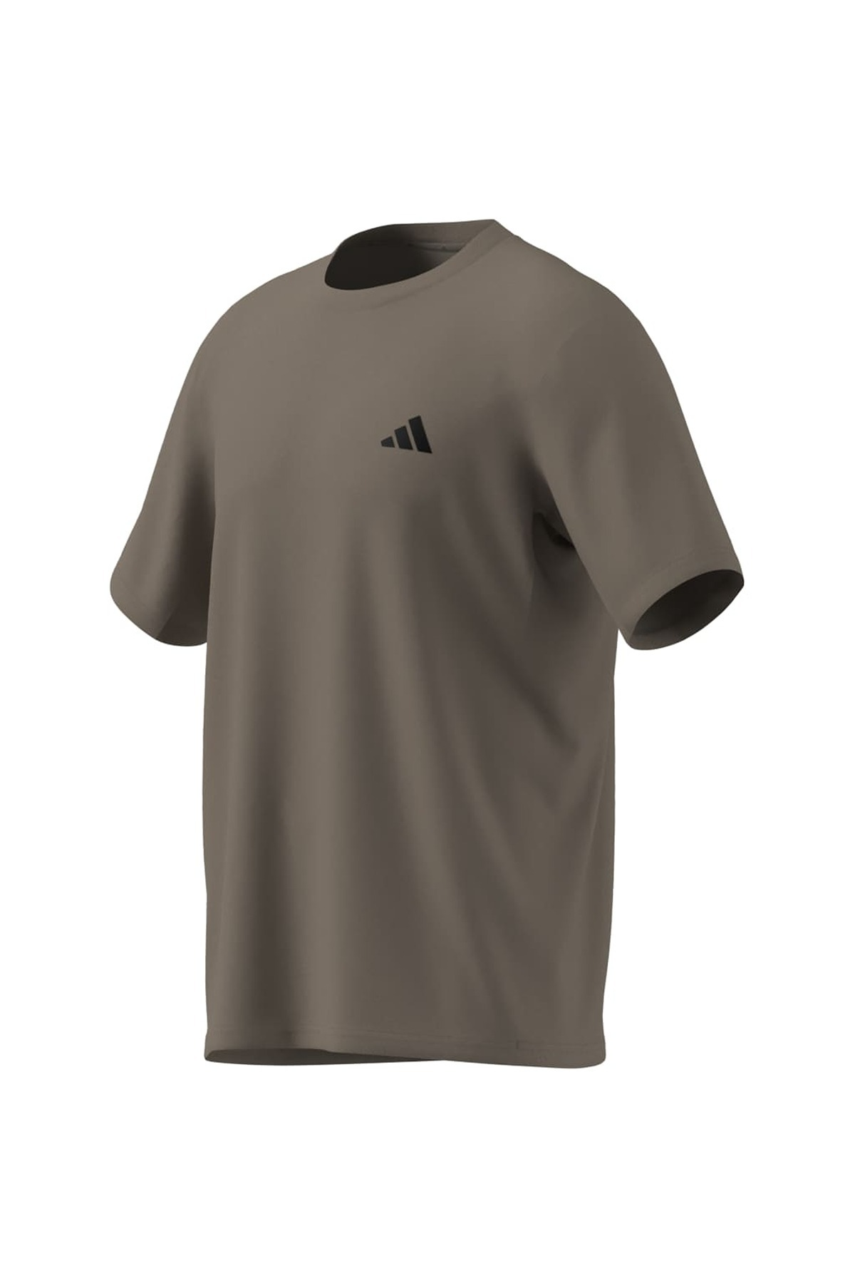 adidas WE BAS T Kahverengi Erkek   T-shirt KD5464