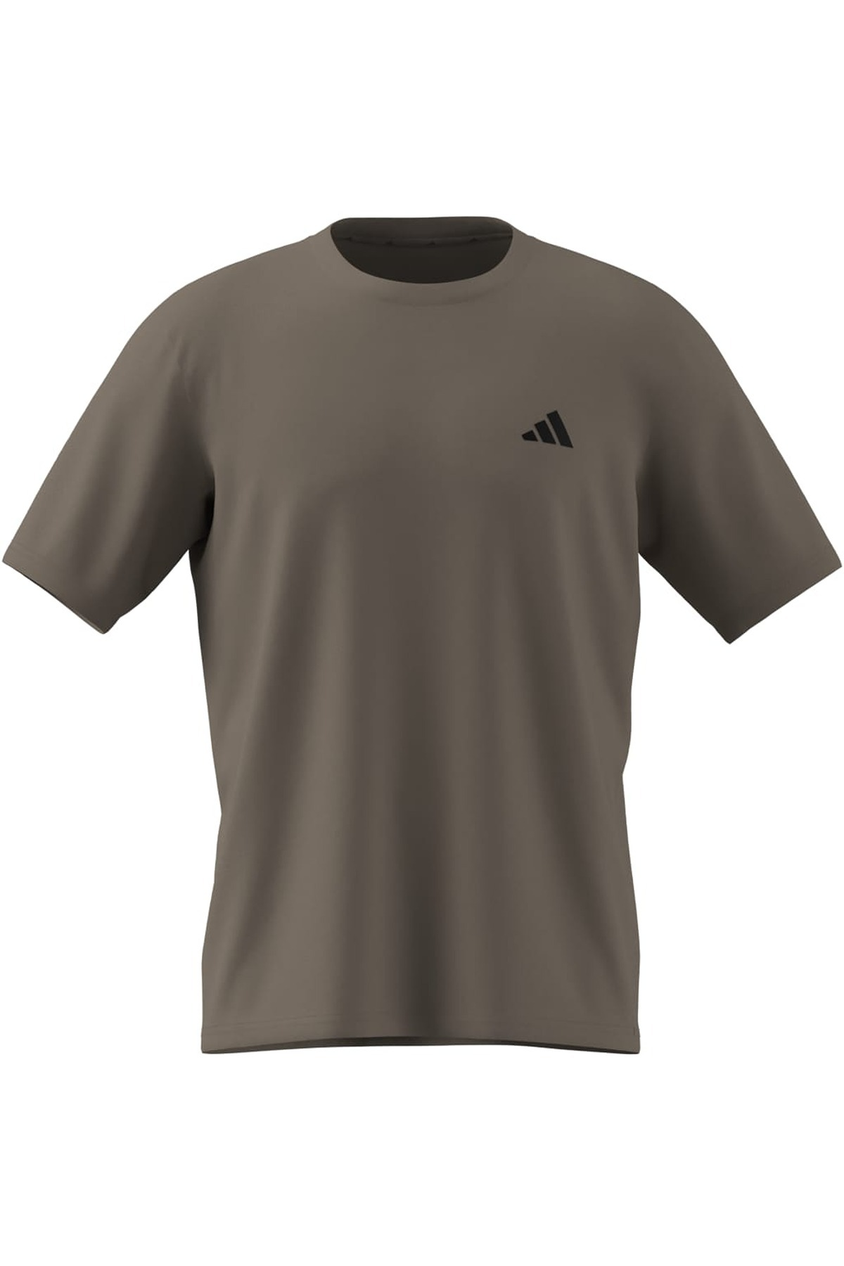 adidas WE BAS T Kahverengi Erkek   T-shirt KD5464
