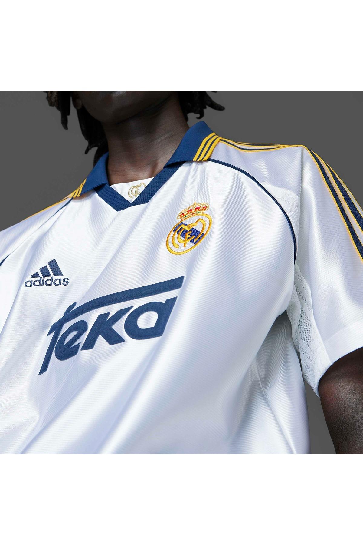 adidas WHITE Erkek   Forma REAL H JSY 99 JJ3801