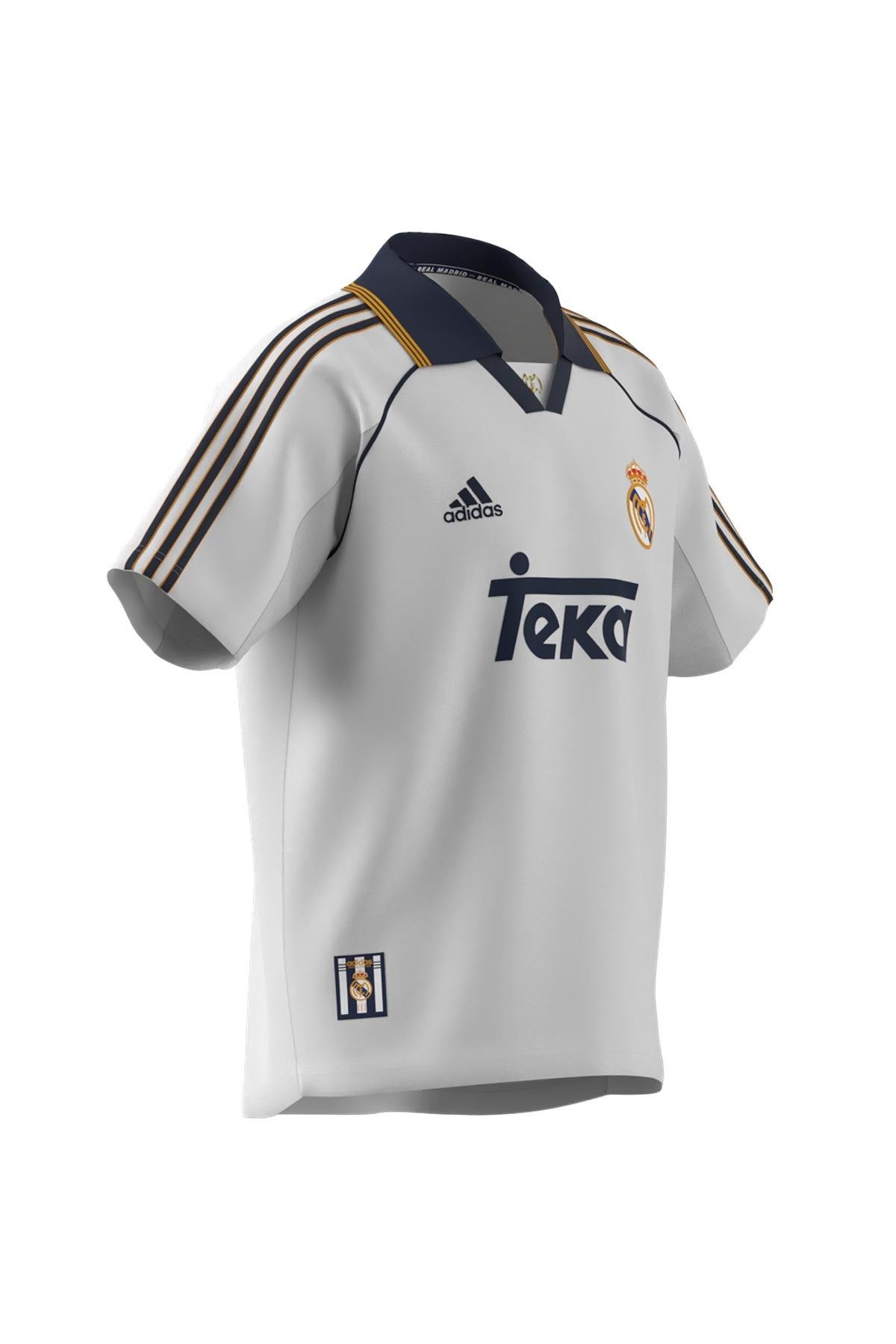 adidas WHITE Erkek   Forma REAL H JSY 99 JJ3801