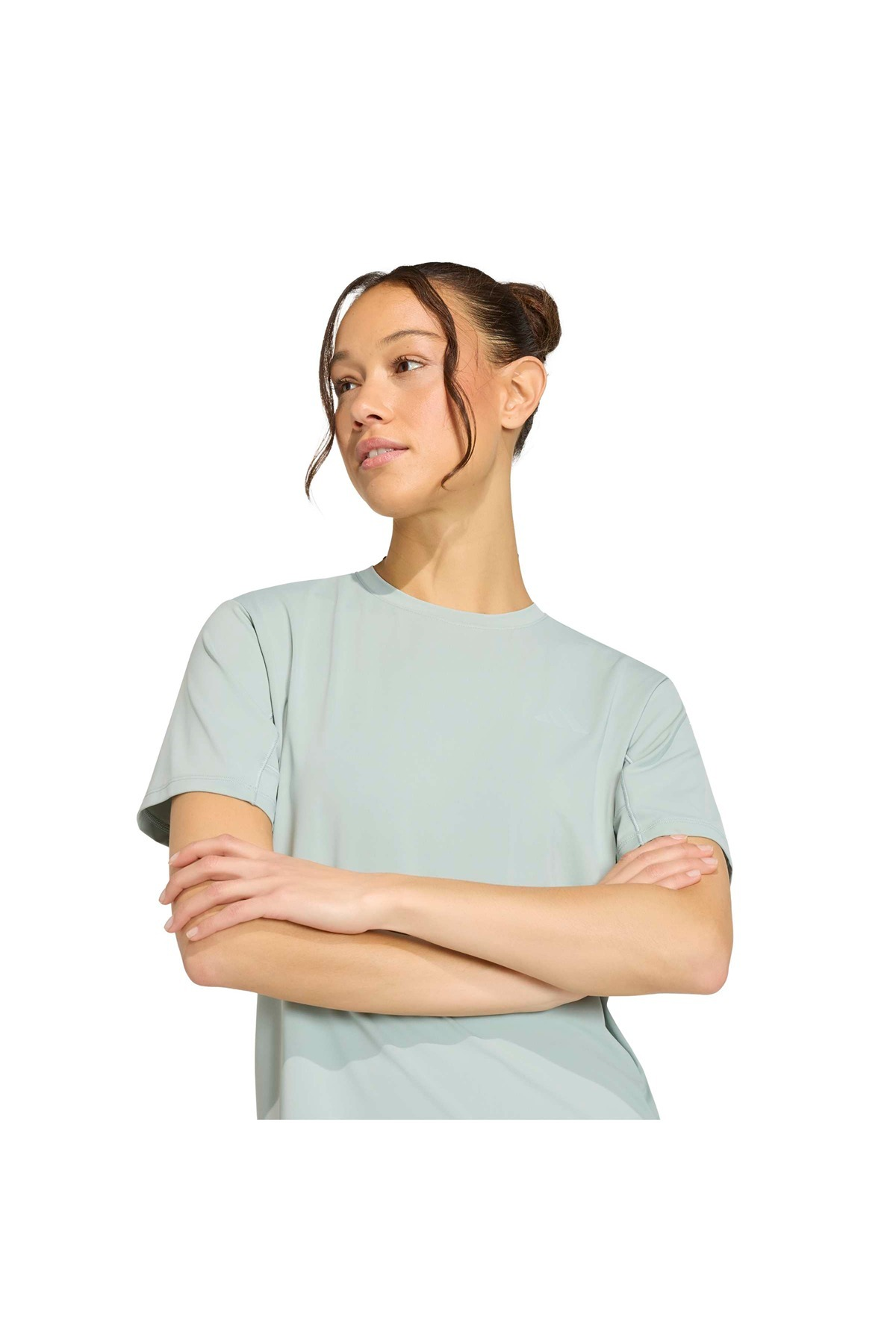 adidas WTR D4T G2 T Kadın  Yeşil  T-shirt KD0101