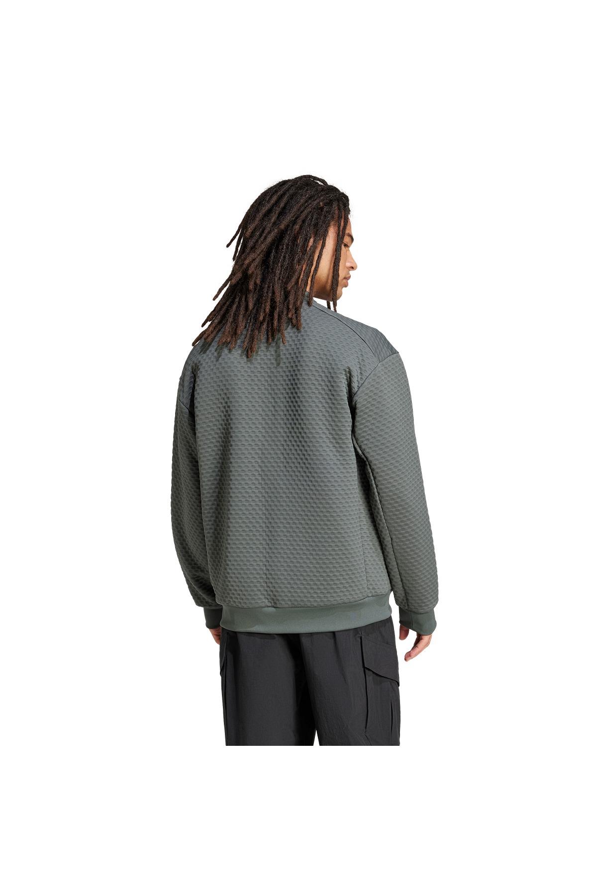adidas XPL SWEAT JKT Erkek  Gri  Sweatshirt JF9060