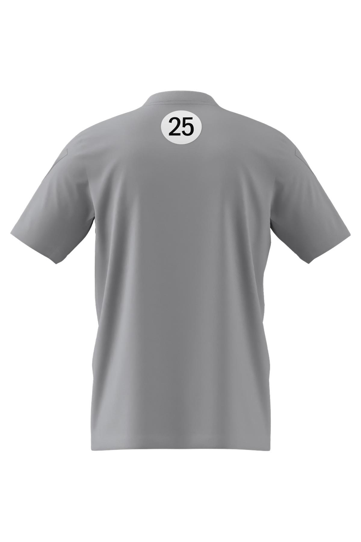 Erkek  Gri  T-Shirt MER SIL TEE M JW3481